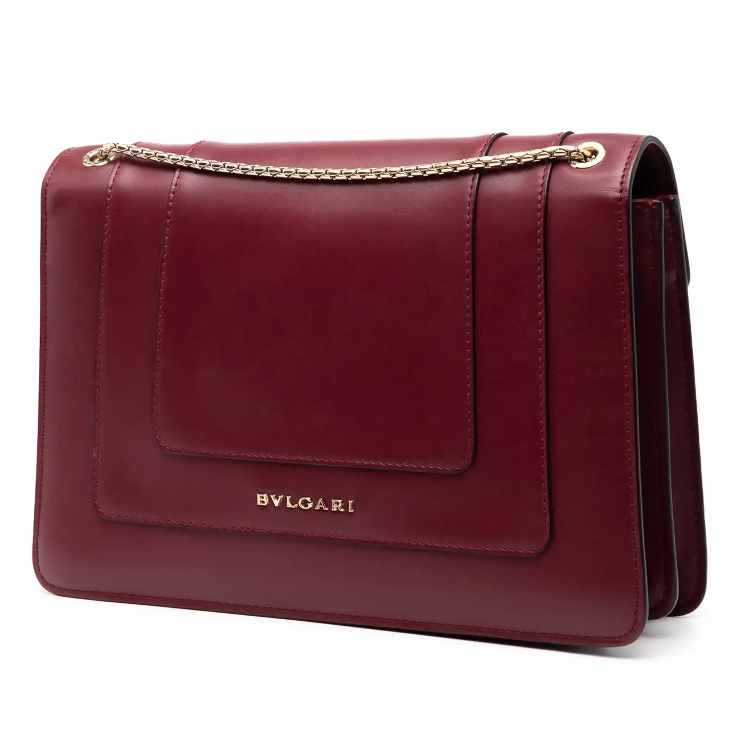 Bvlgari Medium Calfskin Serpenti Forever Shoulder Bag