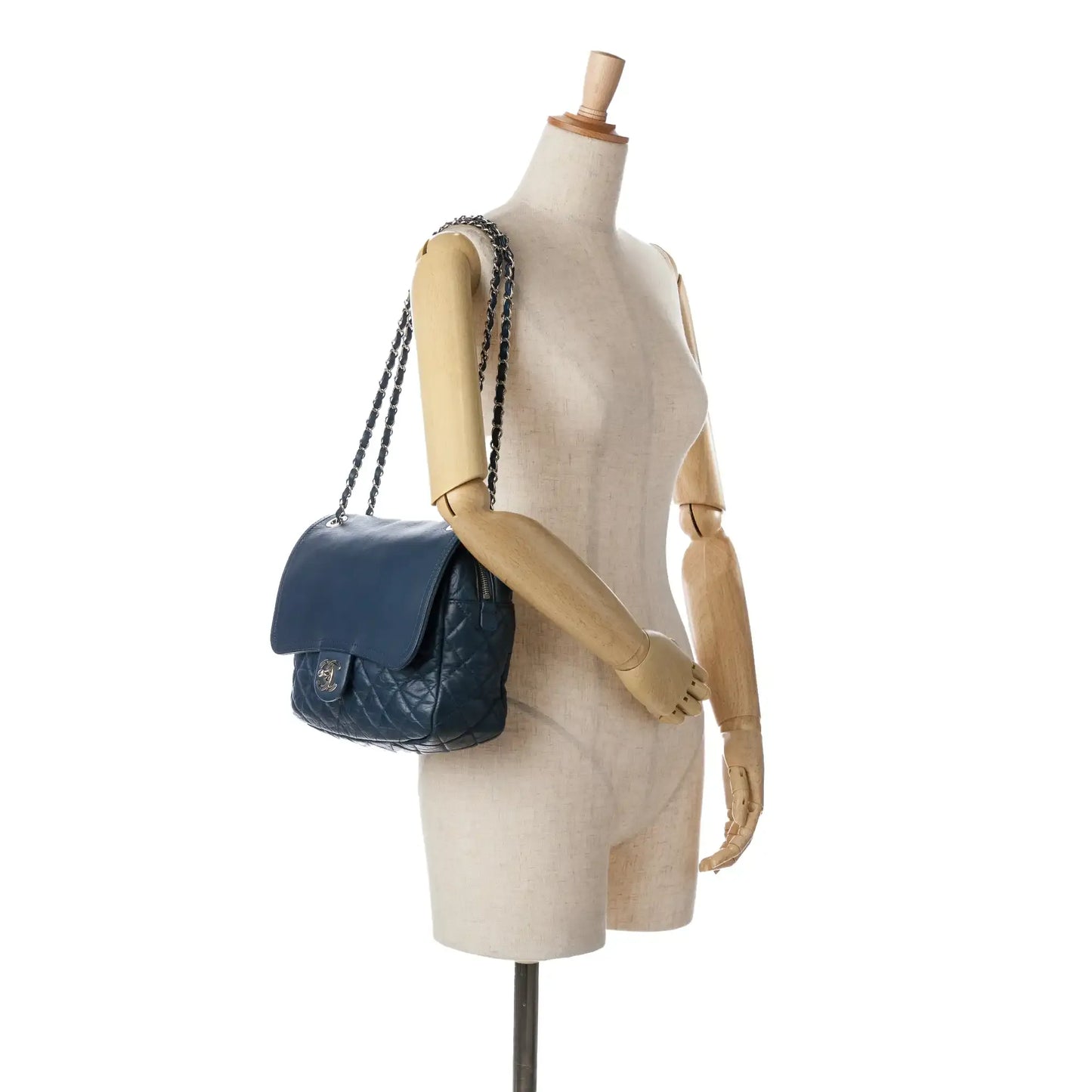 Chanel Quilted Calfskin Easy Zip Flap