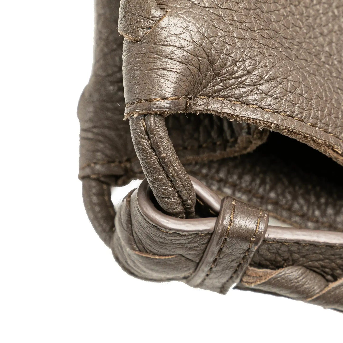 Bottega Veneta Large Washed Cervo Deerskin Hobo