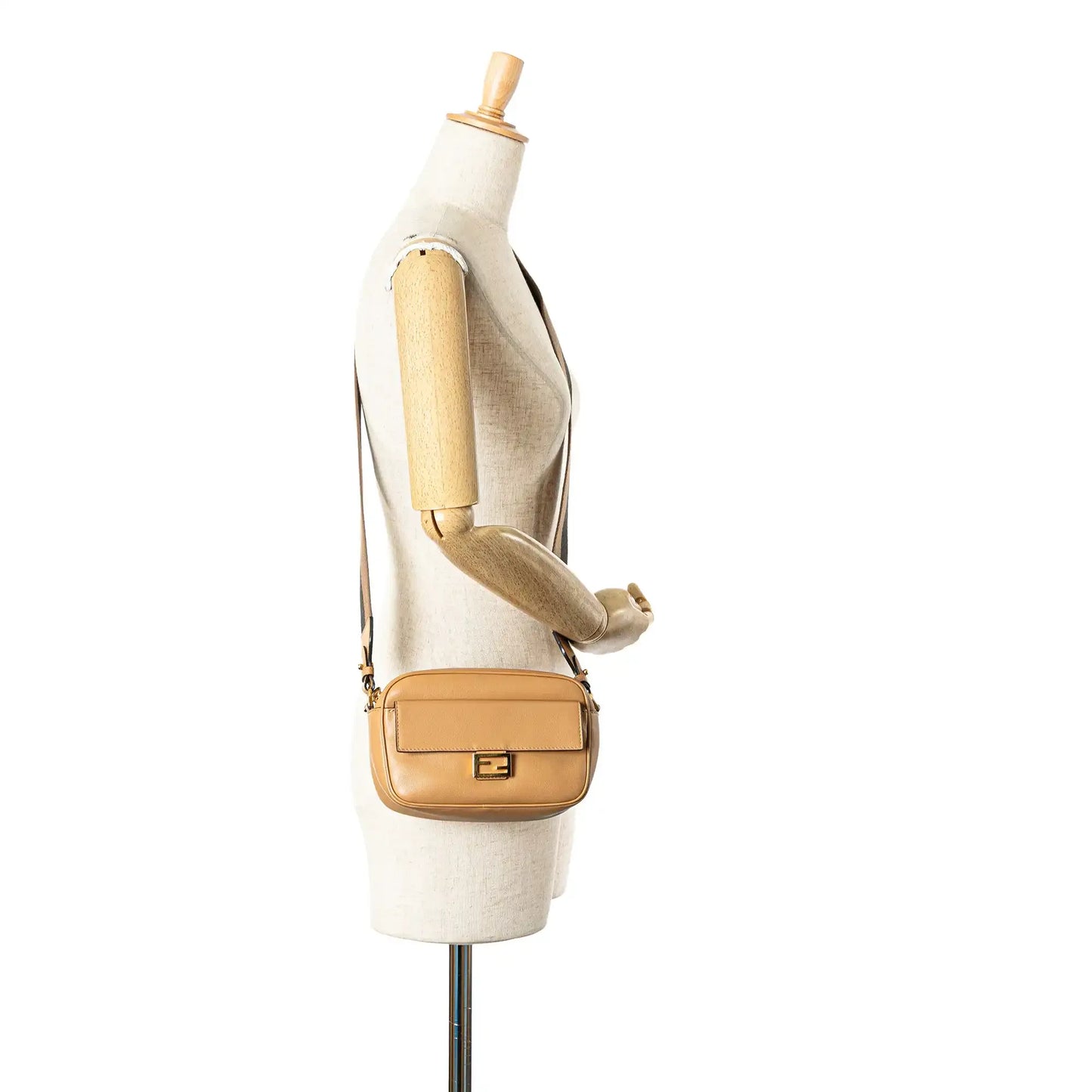 Fendi Leather Baguette Camera Bag