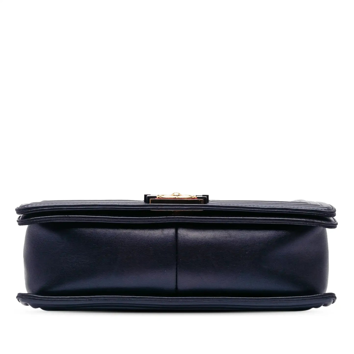 Chanel Medium Lambskin Embossed Cube Boy Flap
