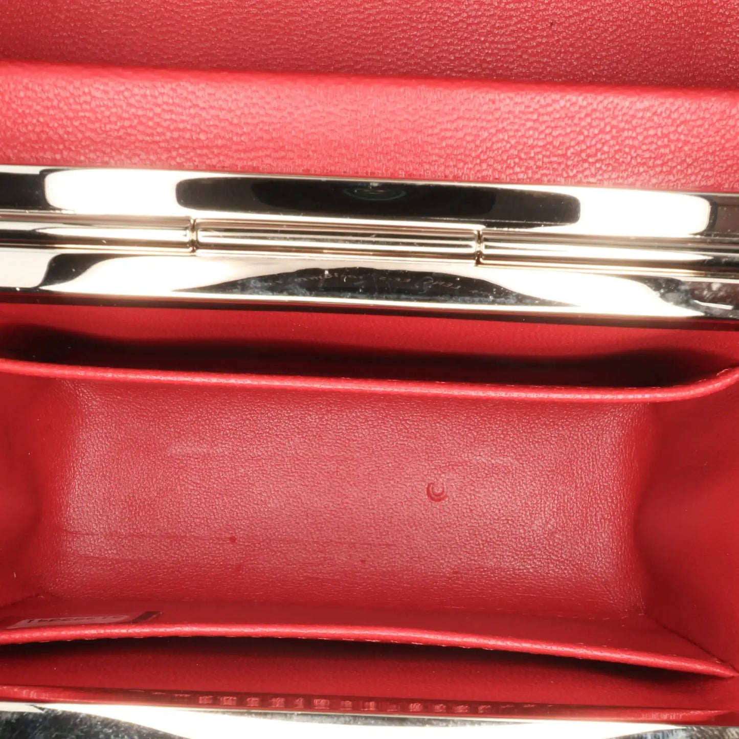 Channel Small CC Lambskin Box Vanity with Chain