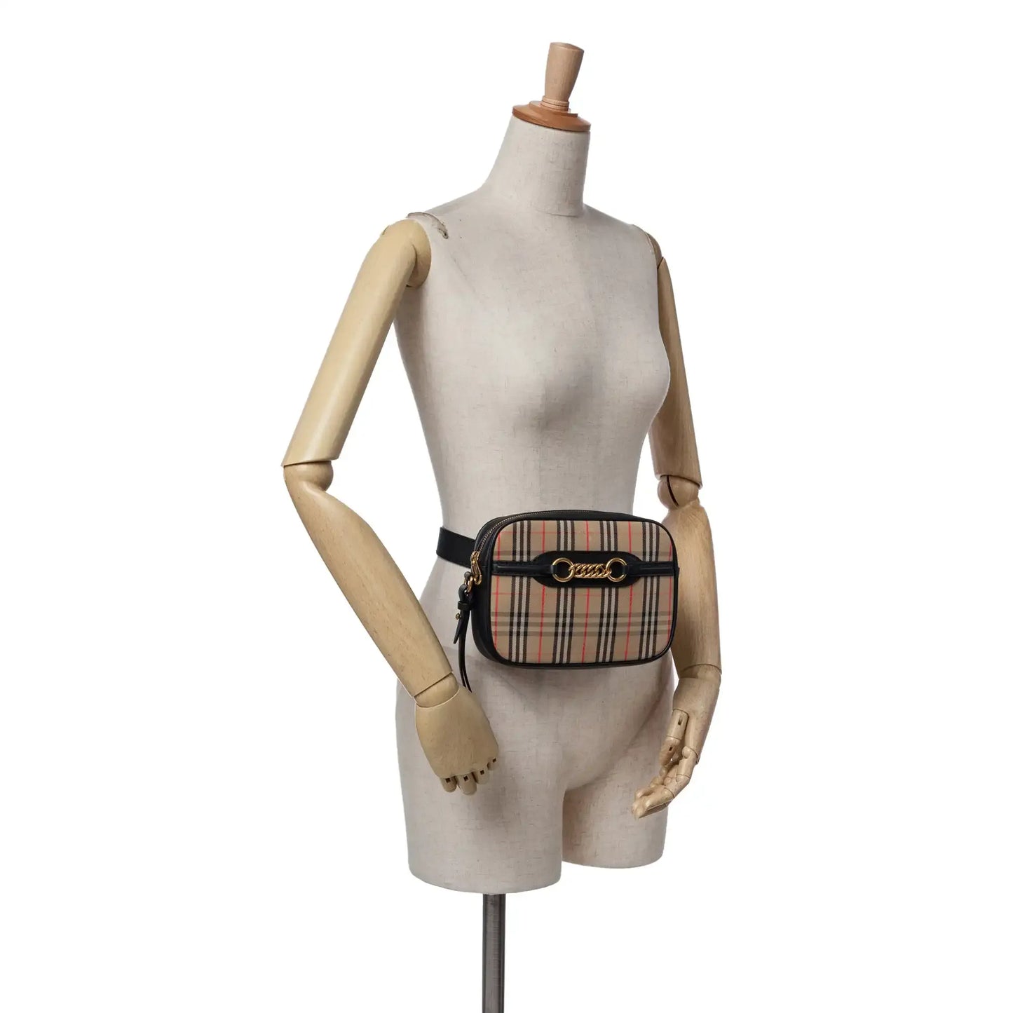 Burberry Haymarket Check Canvas 1983 Link Belt Bag