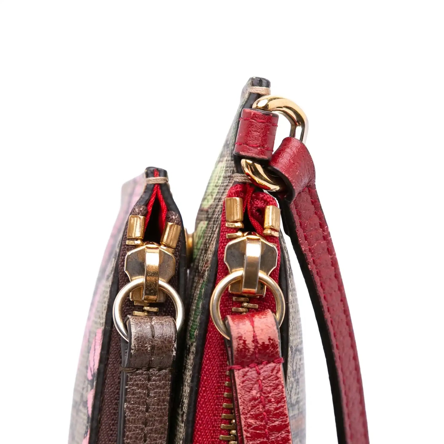Gucci GG Supreme Bengal Double Zip Pochette