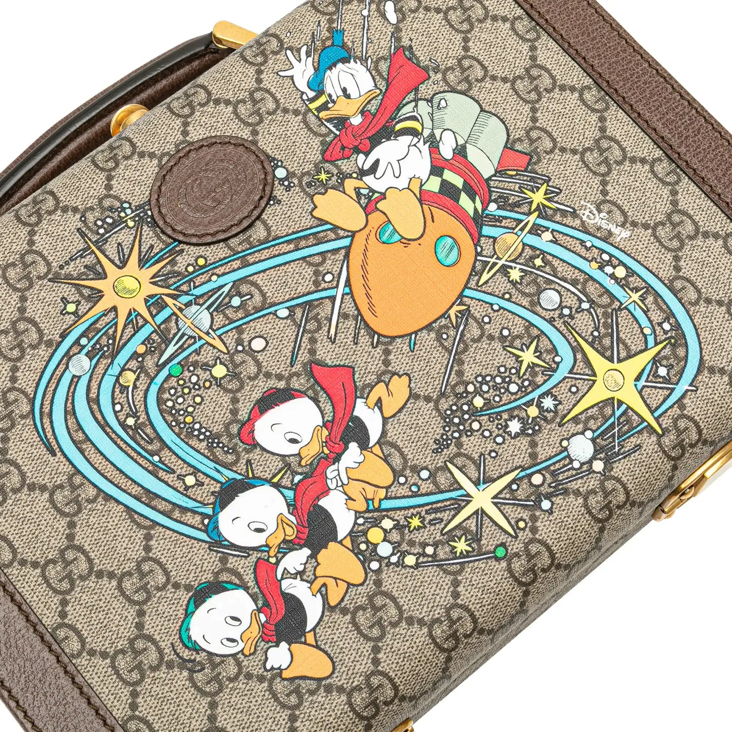 Gucci Disney GG Supreme Donald Duck Savoy Vanity Case