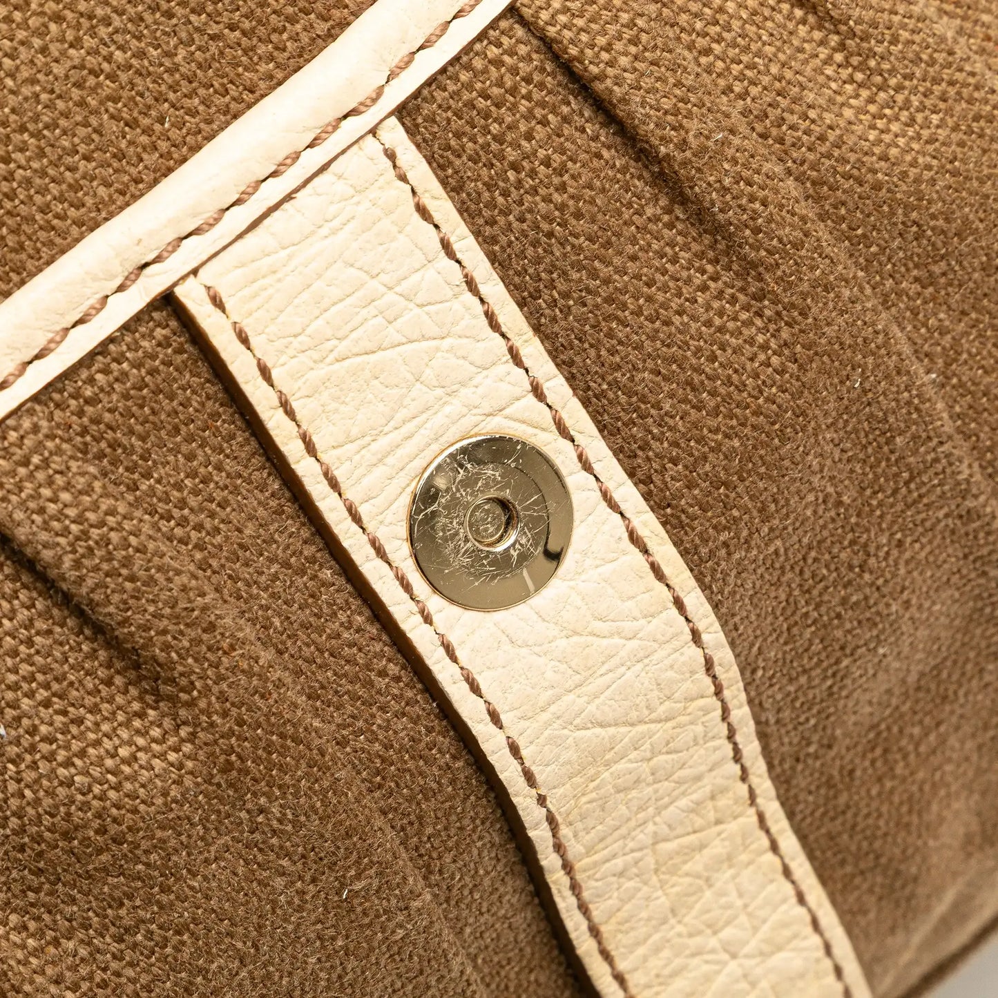 Celine Canvas Boogie Tassel Tote