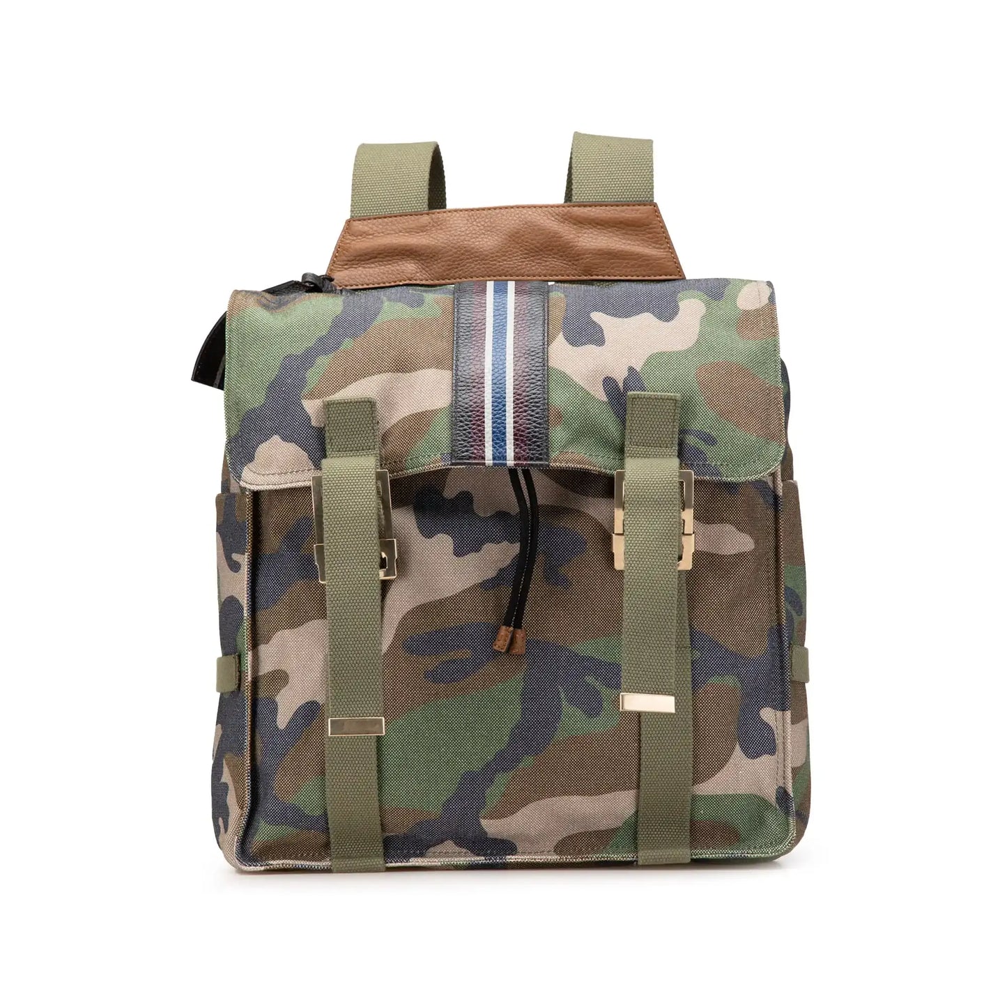 Valentino Canvas Camouflage Backpack