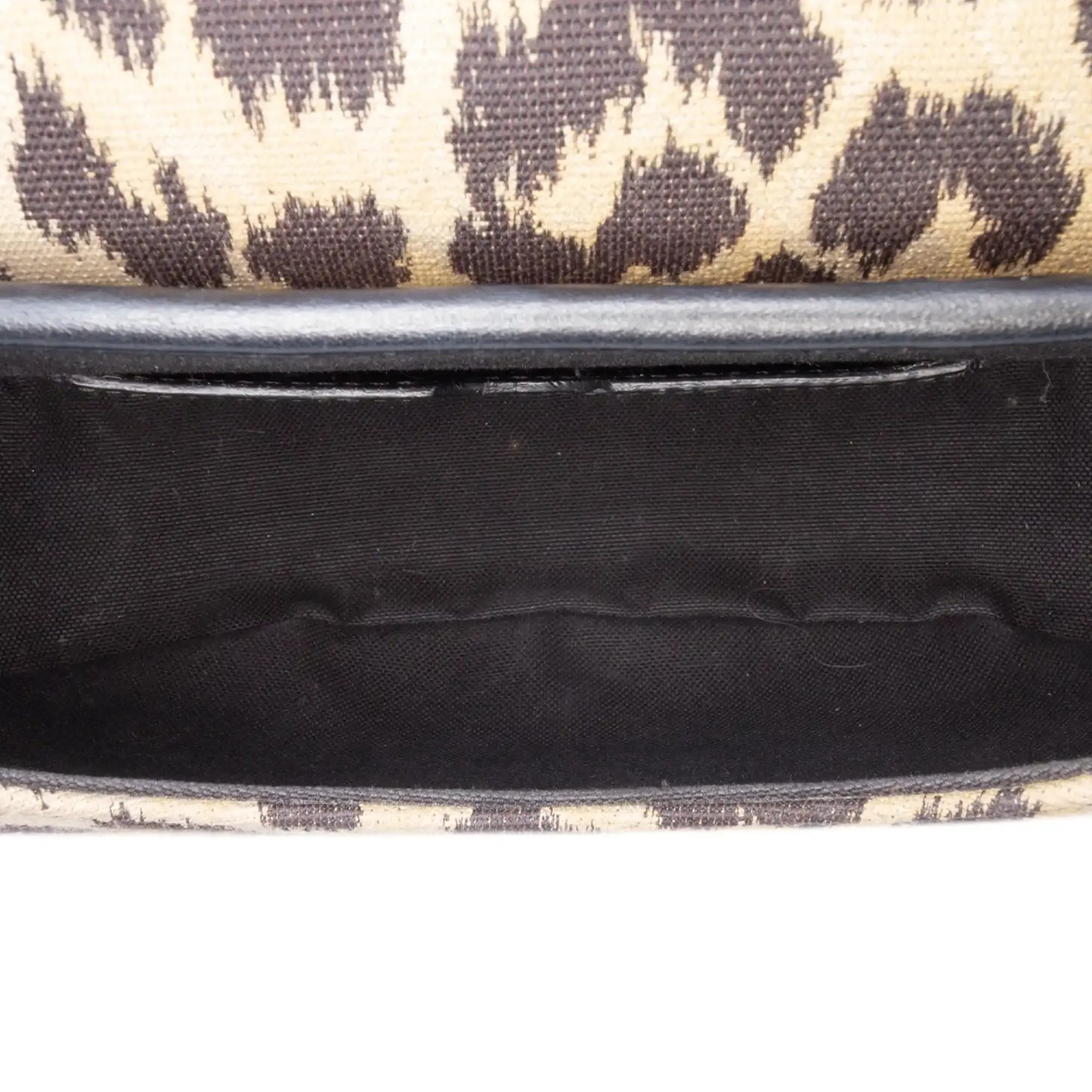 Dior Mizza Medium Embroidered Canvas Leopard Bobby Crossbody
