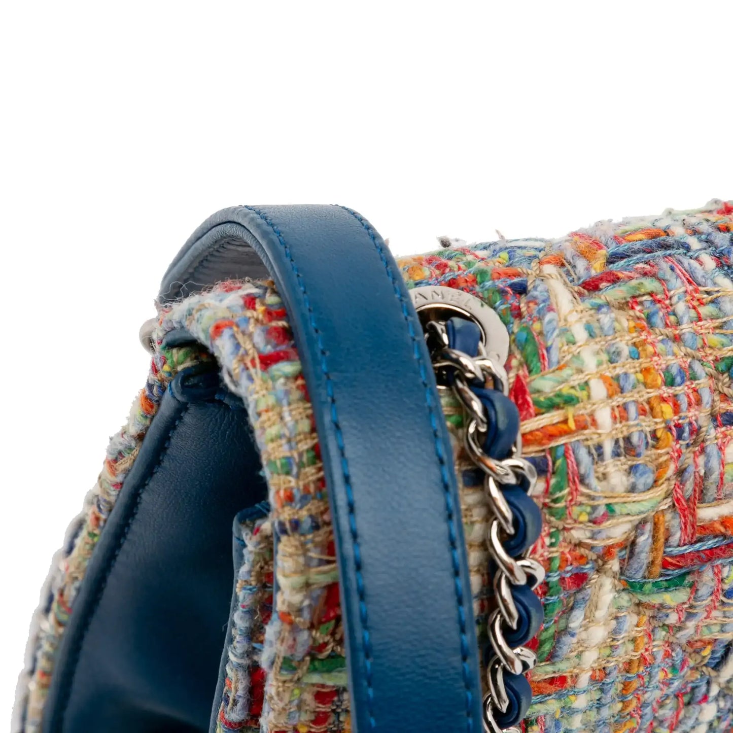 Chanel Mini Quilted Tweed Beauty Lock Flap