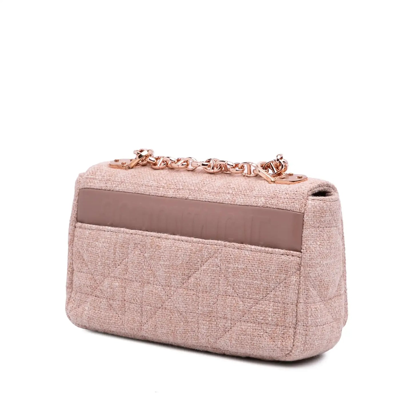 Dior mall Tweed Macrocannage Caro Bag