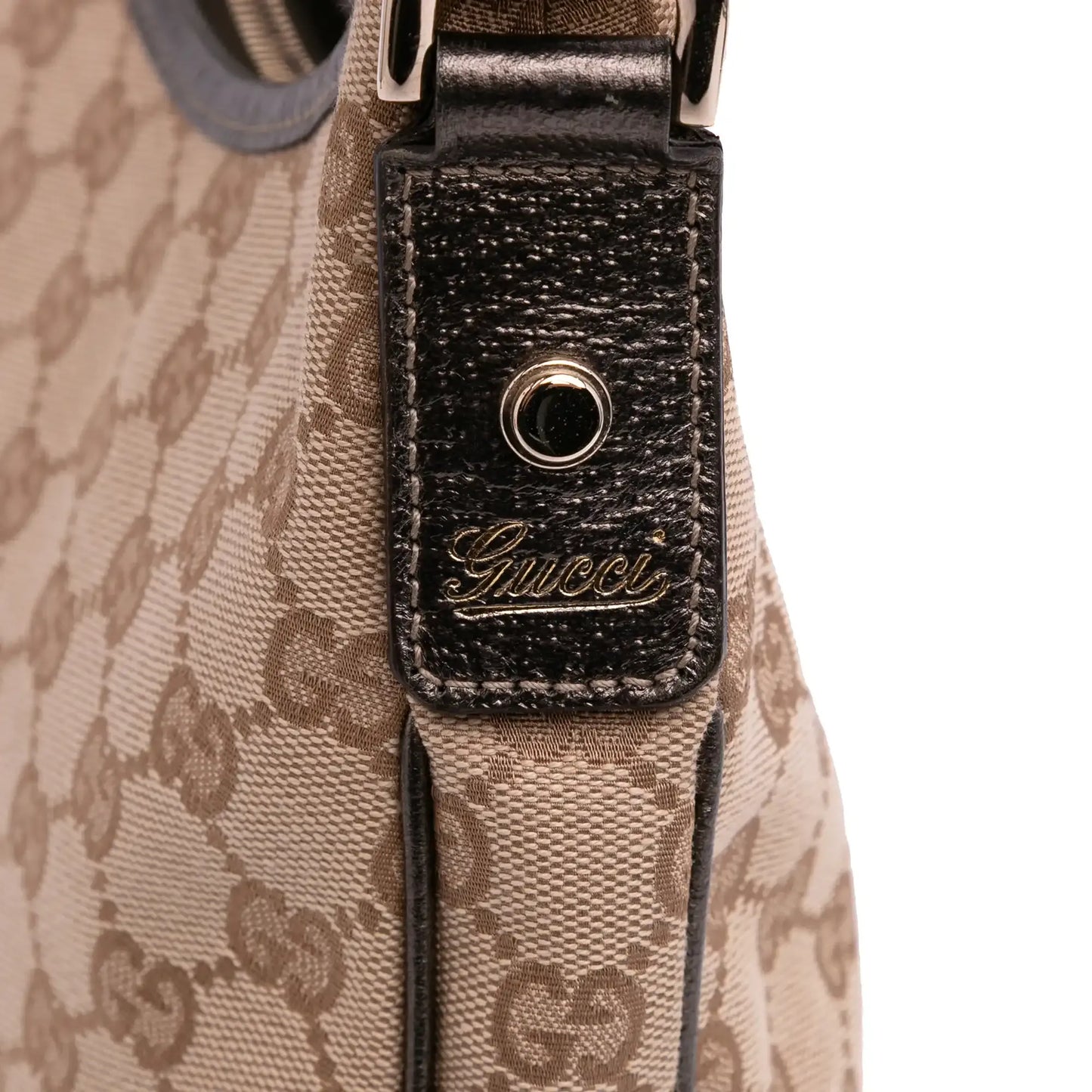 Gucci GG Canvas Abbey D Ring Shoulder Bag