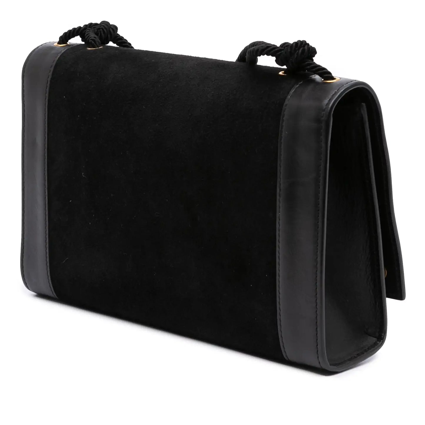 Saint Laurent Medium Suede Rope Stitch Kate Crossbody
