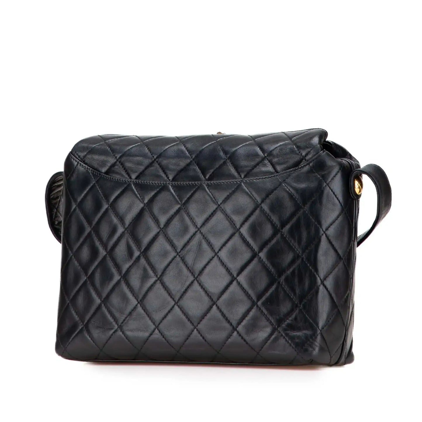 Chanel CC Quilted Lambskin Crossbody