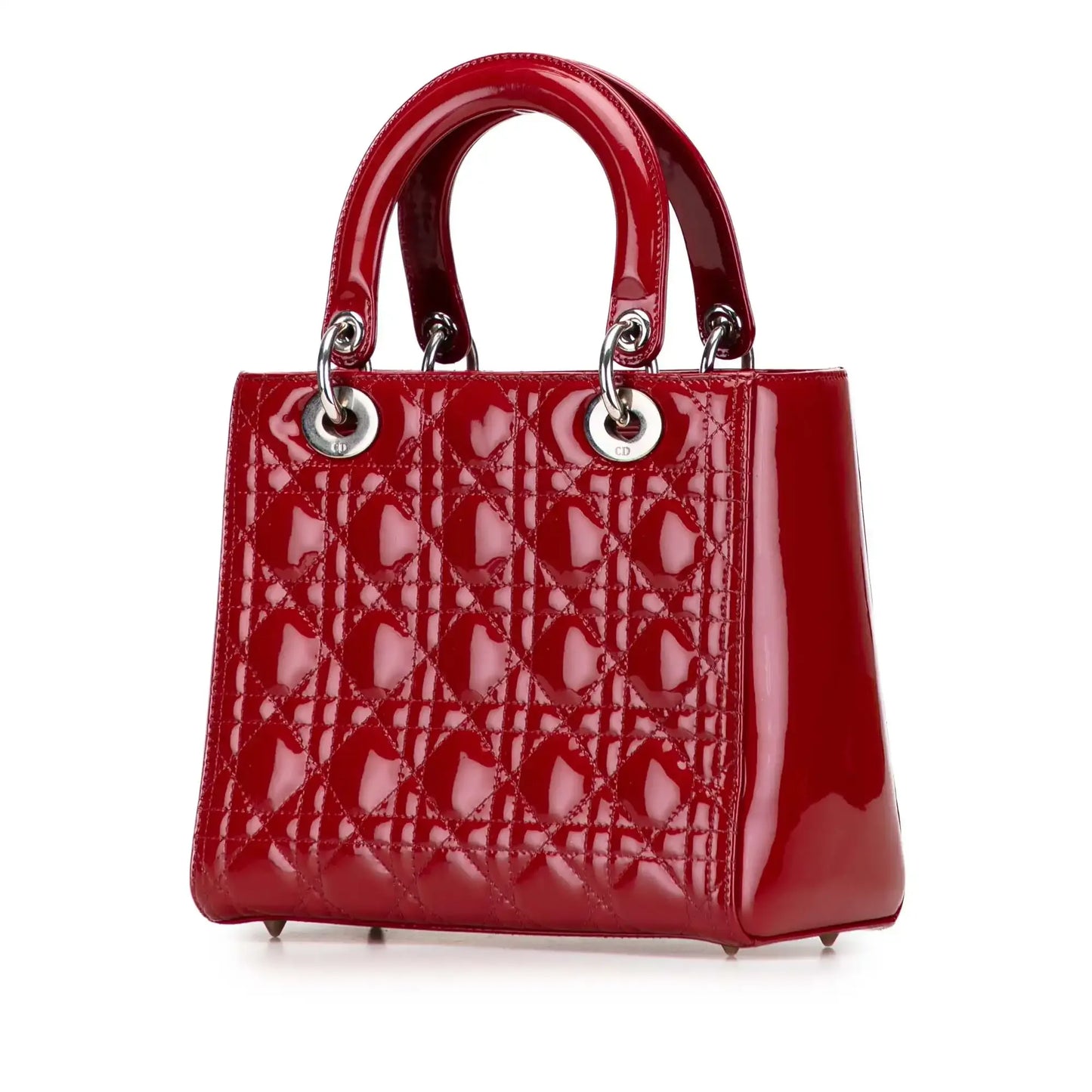 Dior Medium Patent Cannage Lady