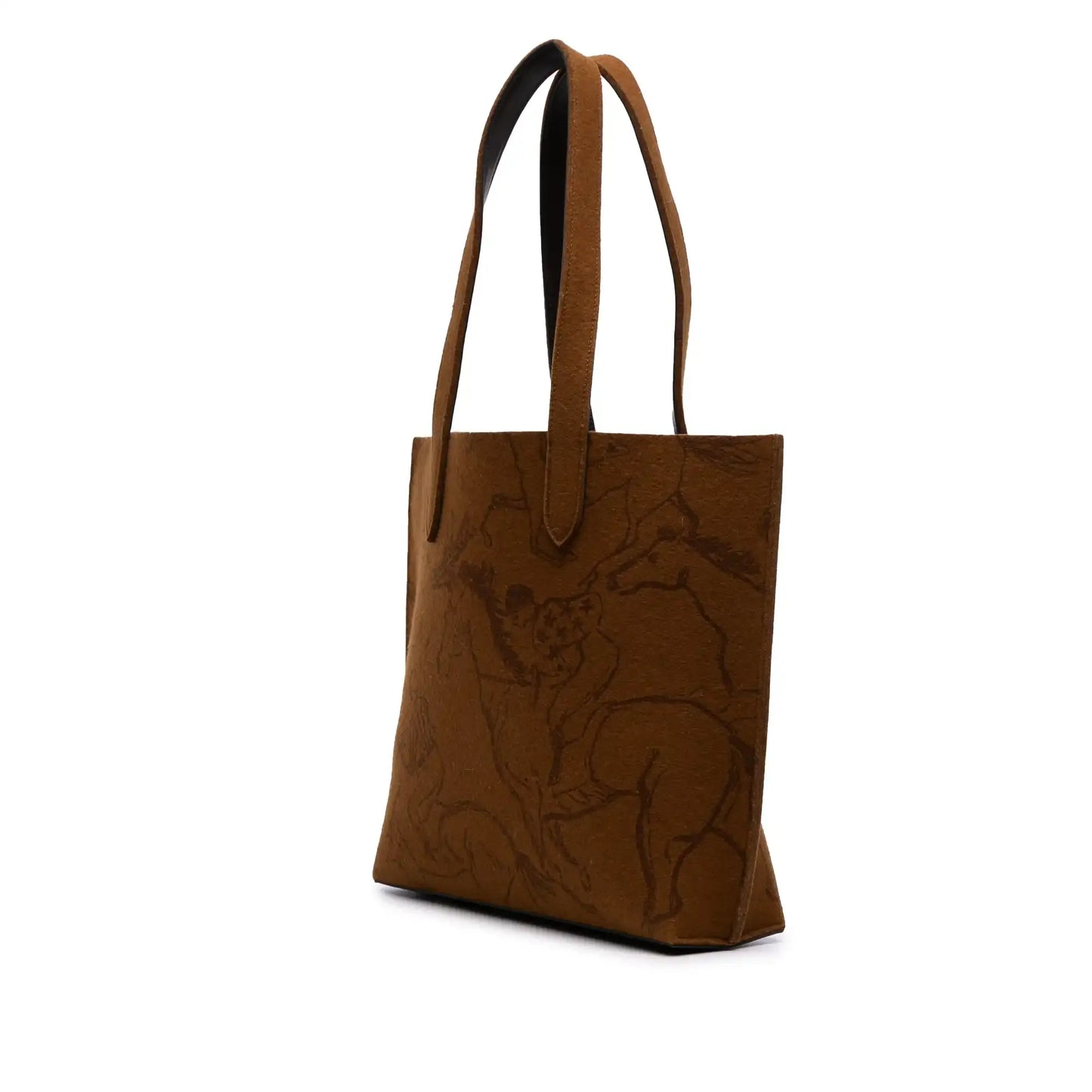 Hermès Printed Felt Carrimi Tote MM