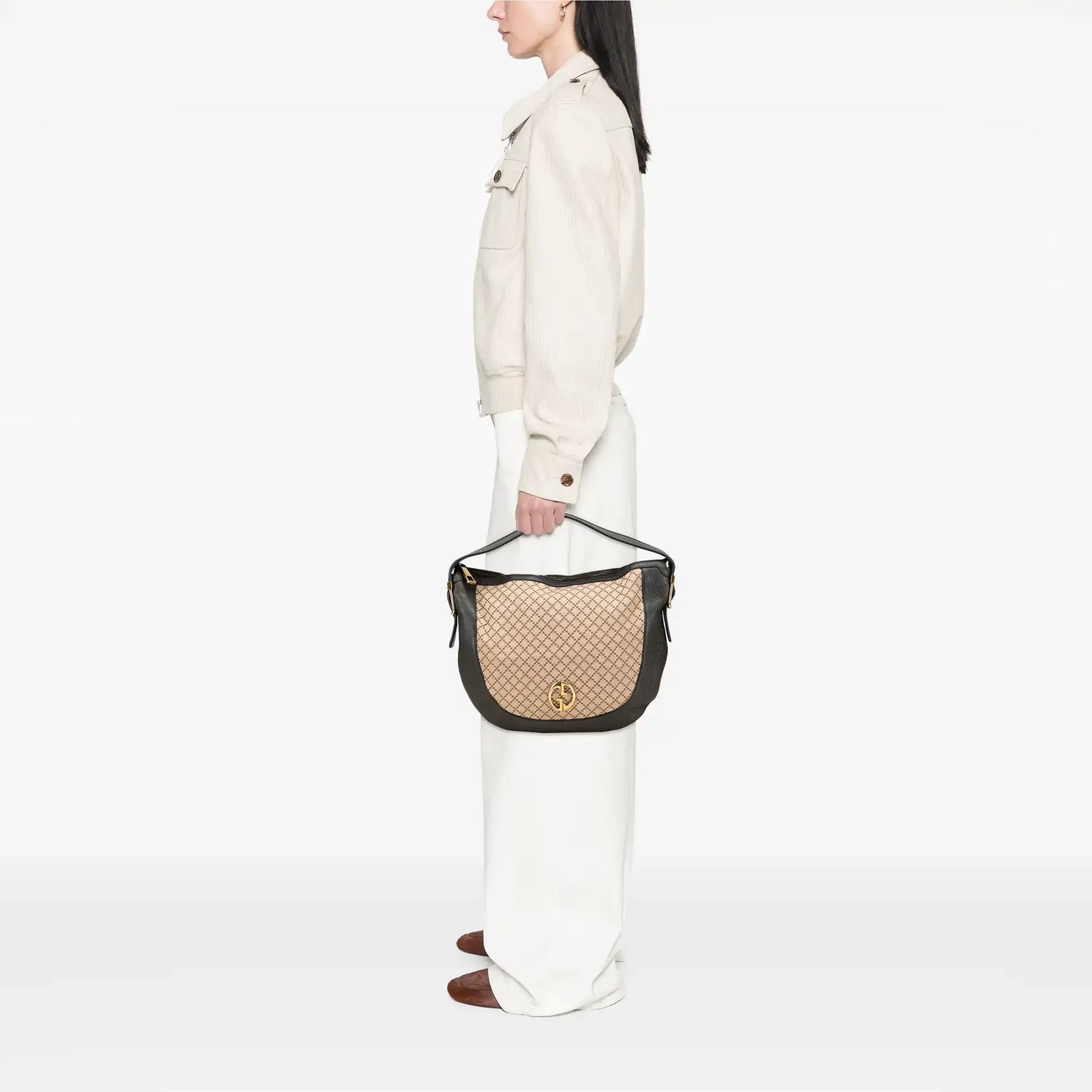 Gucci Diamante Canvas 1973 Hobo