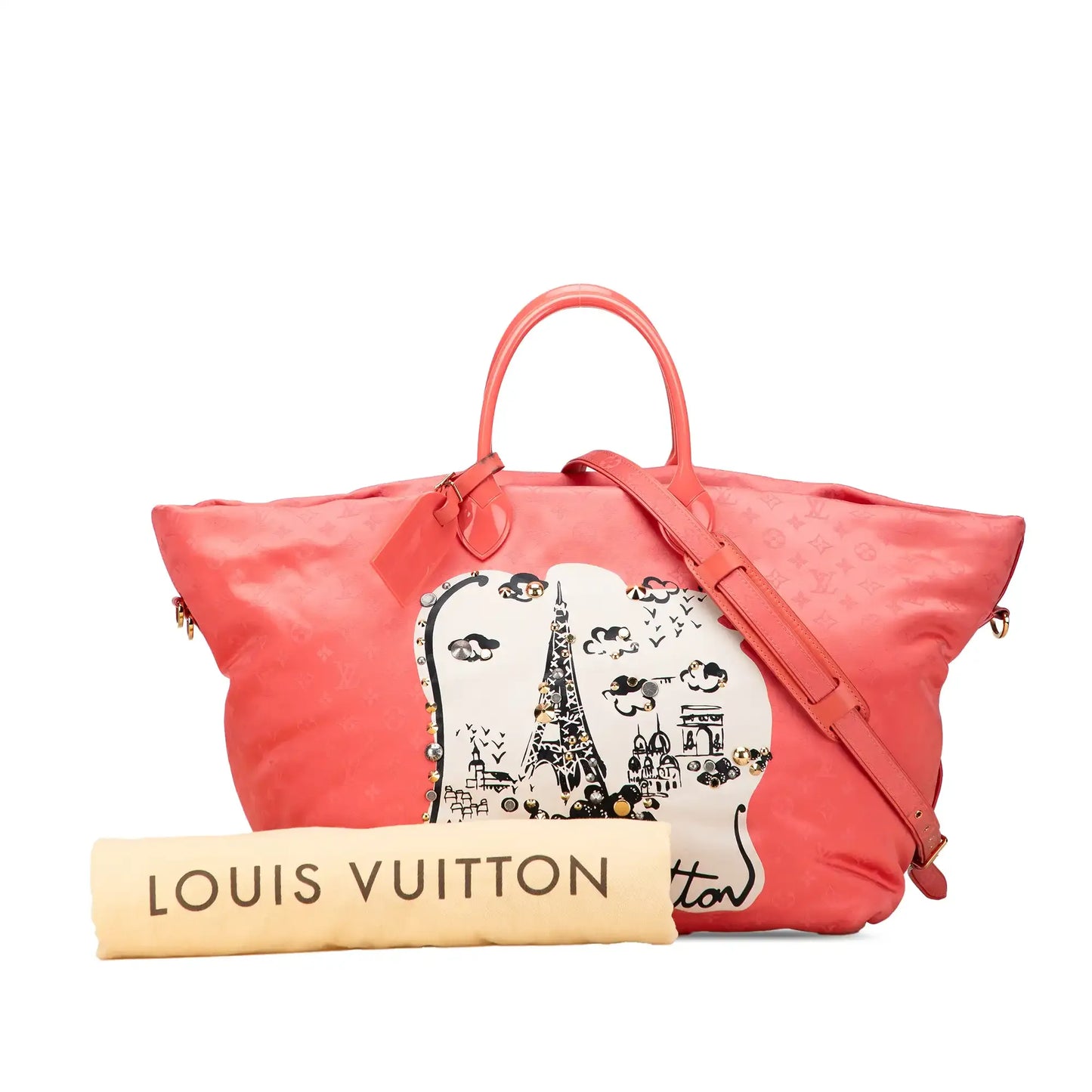 Louis Vuitton Monogram Nylon Nouvelle Vague Beach Bag