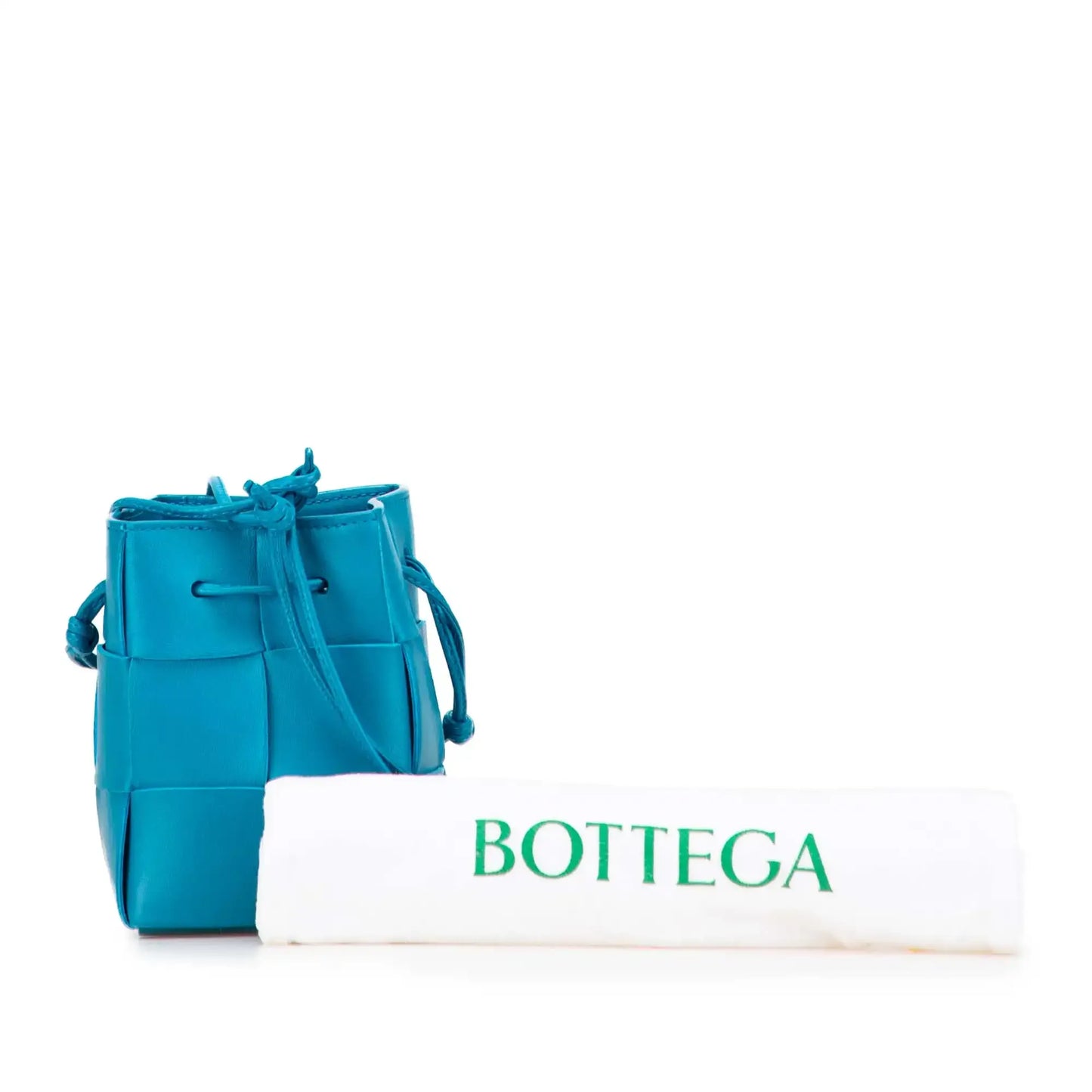 Bottega Veneta Mini Nappa Maxi Intrecciato Cassette Bucket Bag