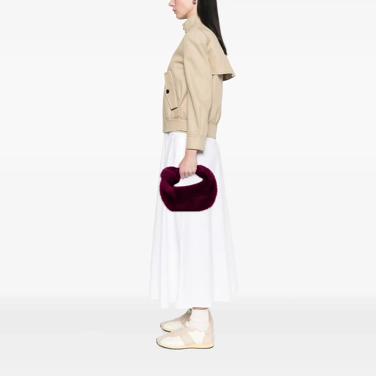 Bottega Veneta Mini Shearling Jodie