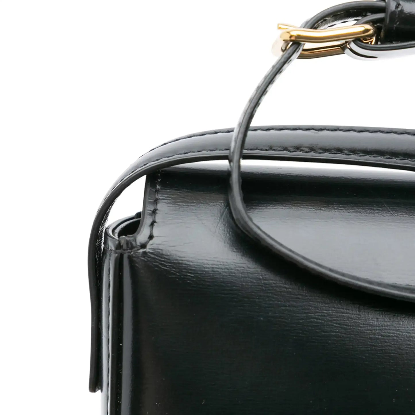 Celine Shiny Calfskin Claude Shoulder Bag