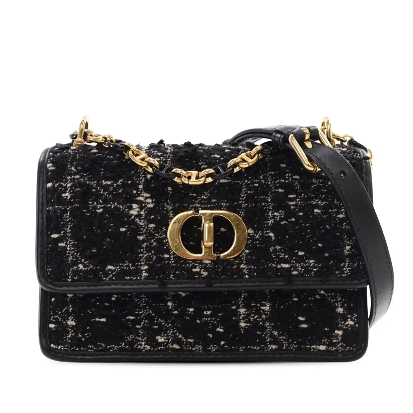 Dior Mini Tweed Macrocannage Miss Caro Bag