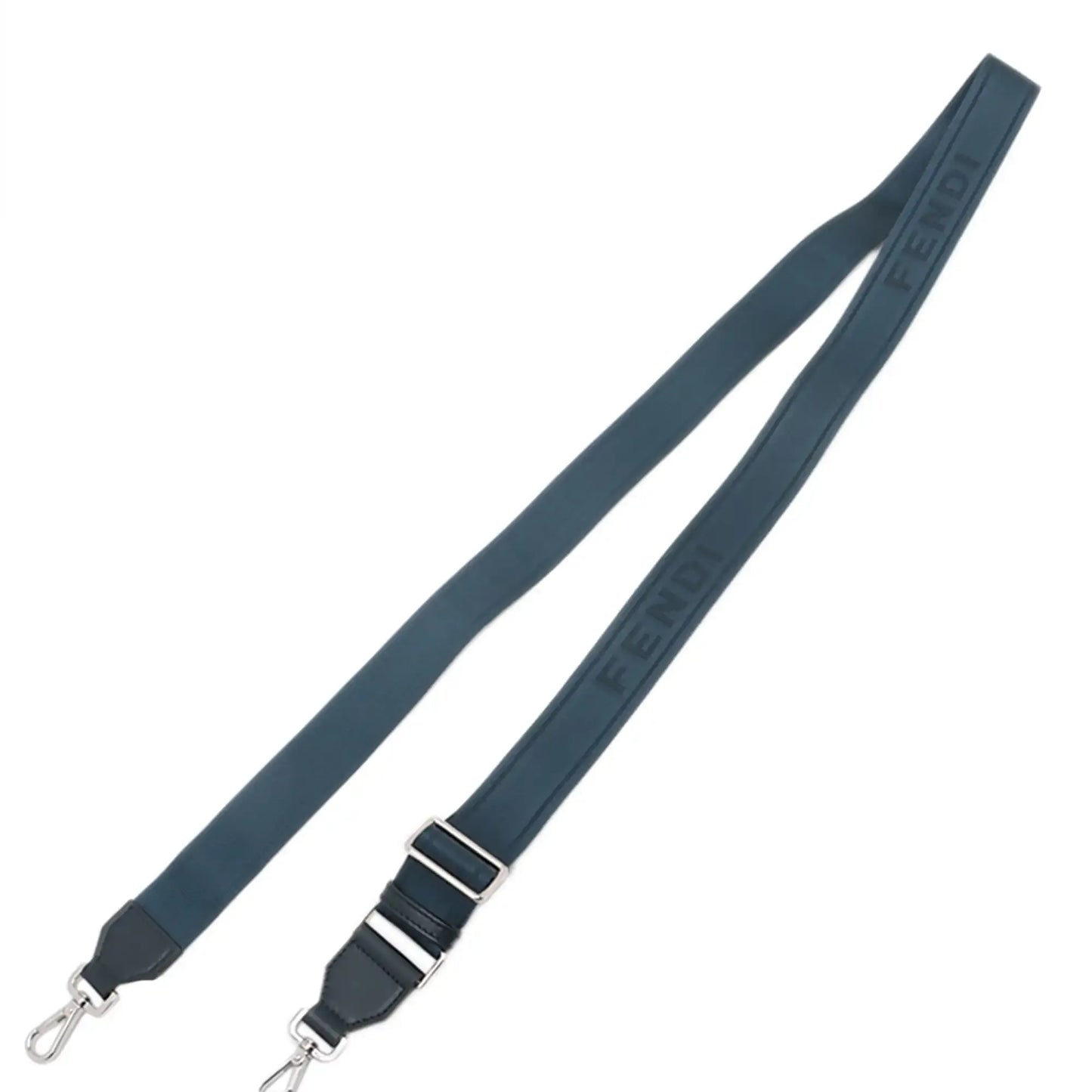 Fendi Studded Leather Soft Trunk Baguette Satchel