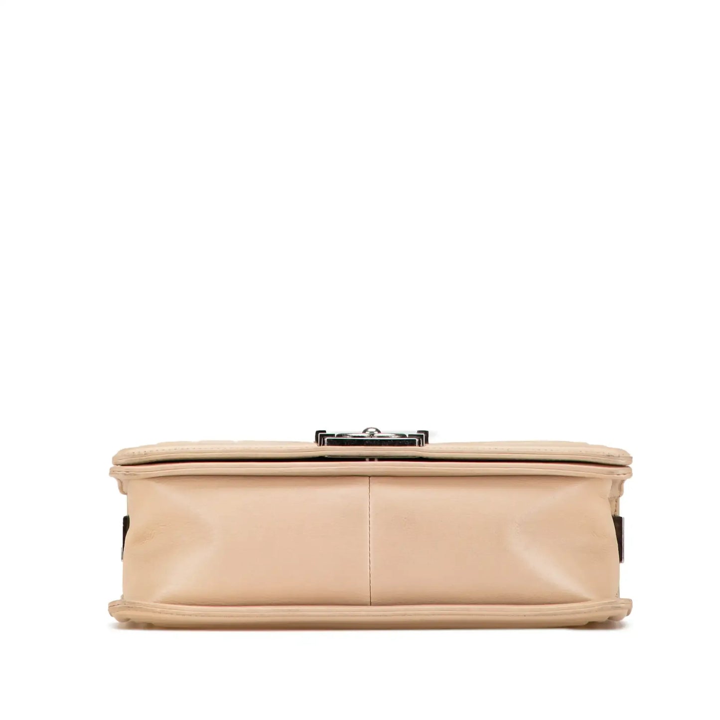 Chanel Old Medium Aged Calfskin Double Stitch Boy Flap