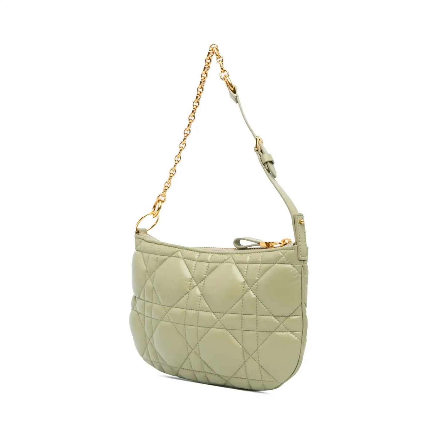Dior Mini Calfskin Macrocannage Dior Caro Tulip Bag