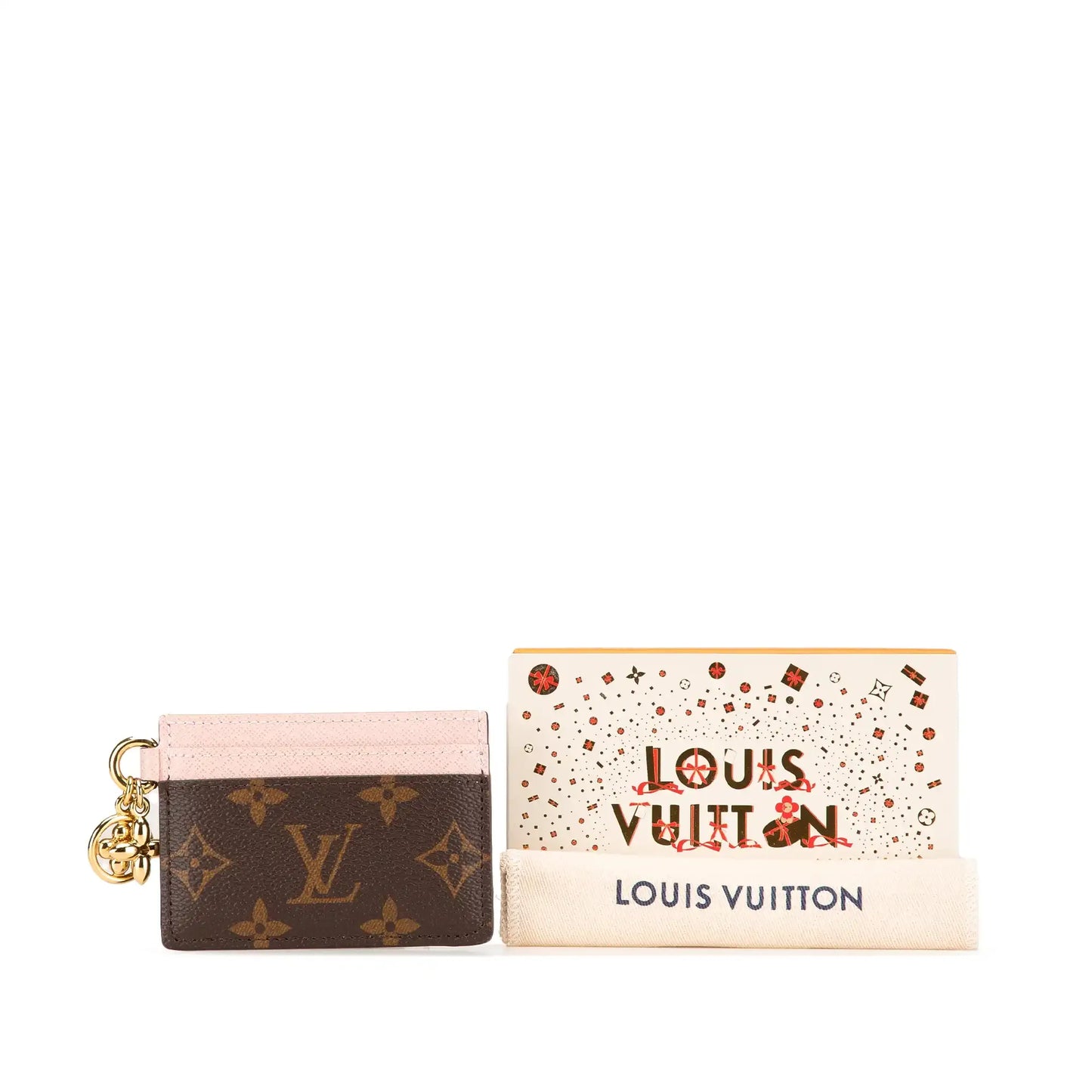 Louis Vuitton Monogram LV Charm Card Holder