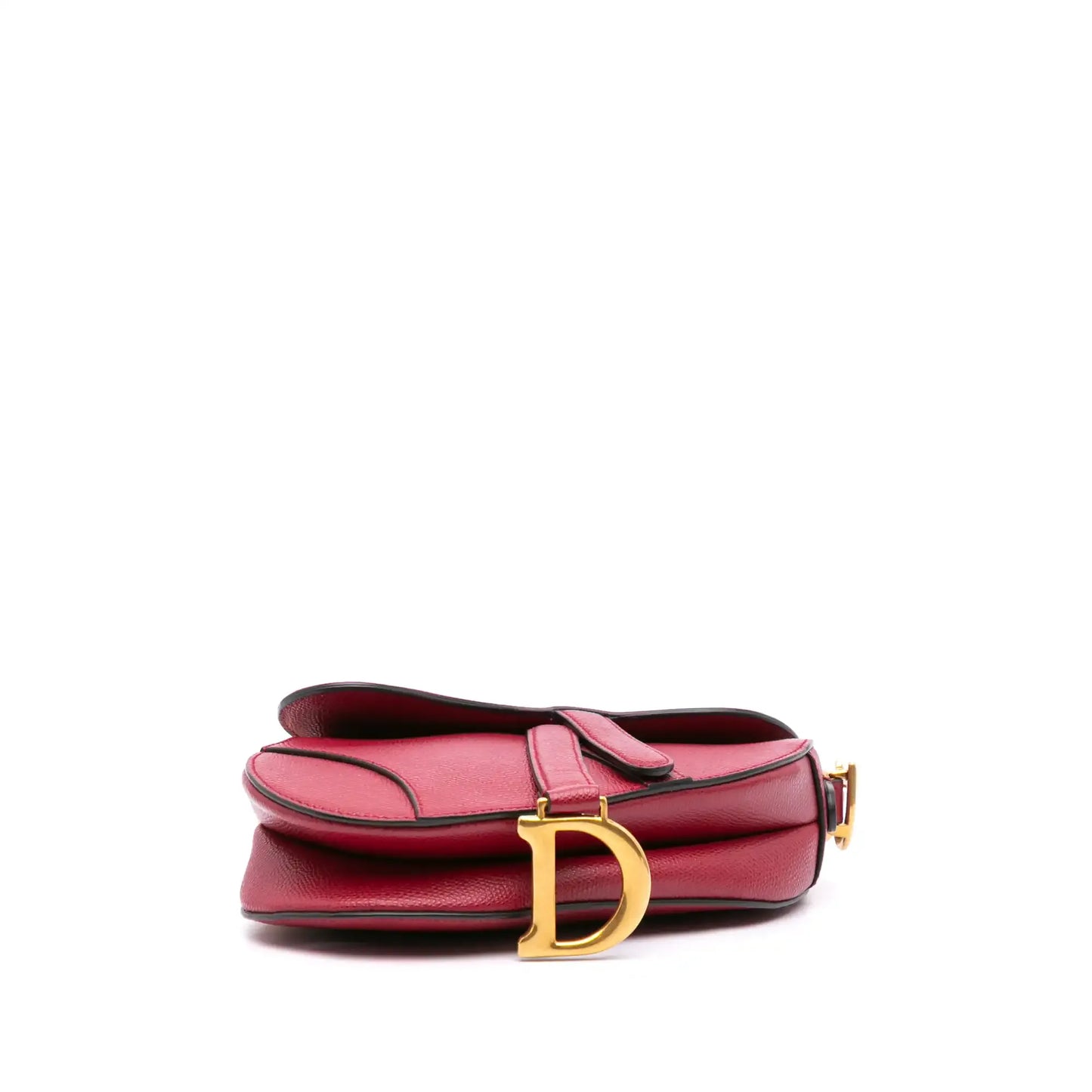 Dior Mini Grained Calfskin Saddle Bag