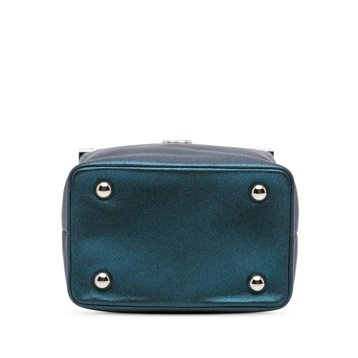 Chanel CC Metallic Calfskin Vanity Case