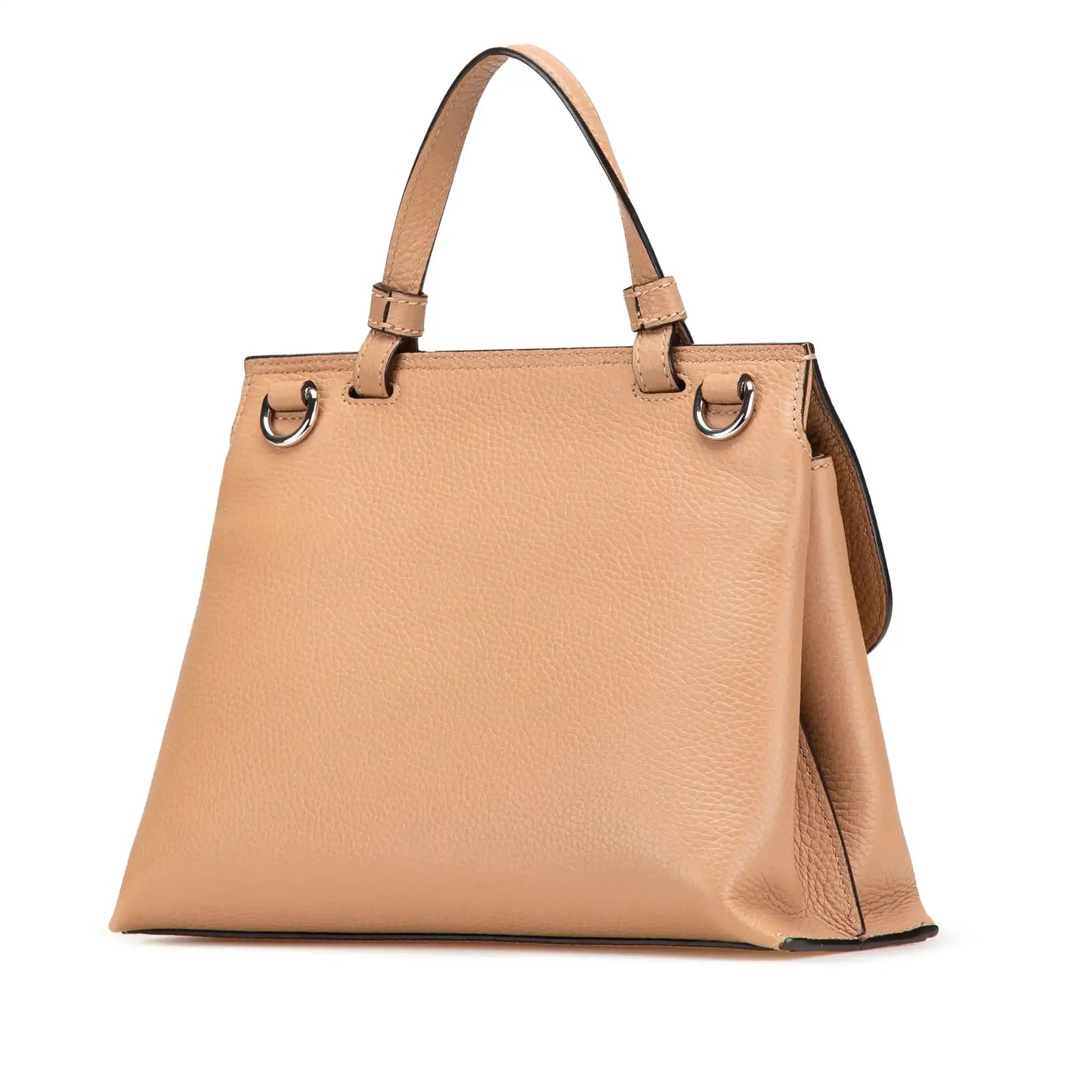 Gucci Small Leather Bamboo Daily Satchel