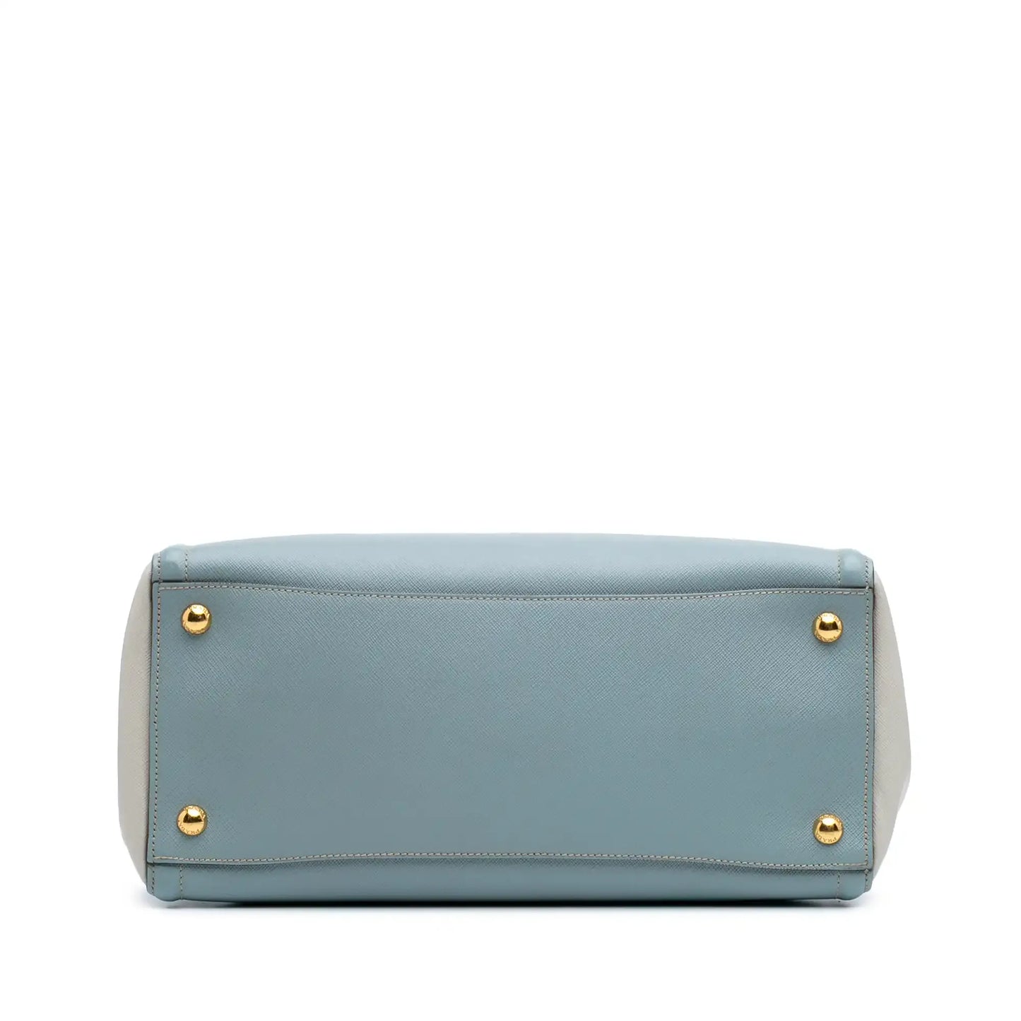 Prada Bicolor Saffiano Lux Satchel