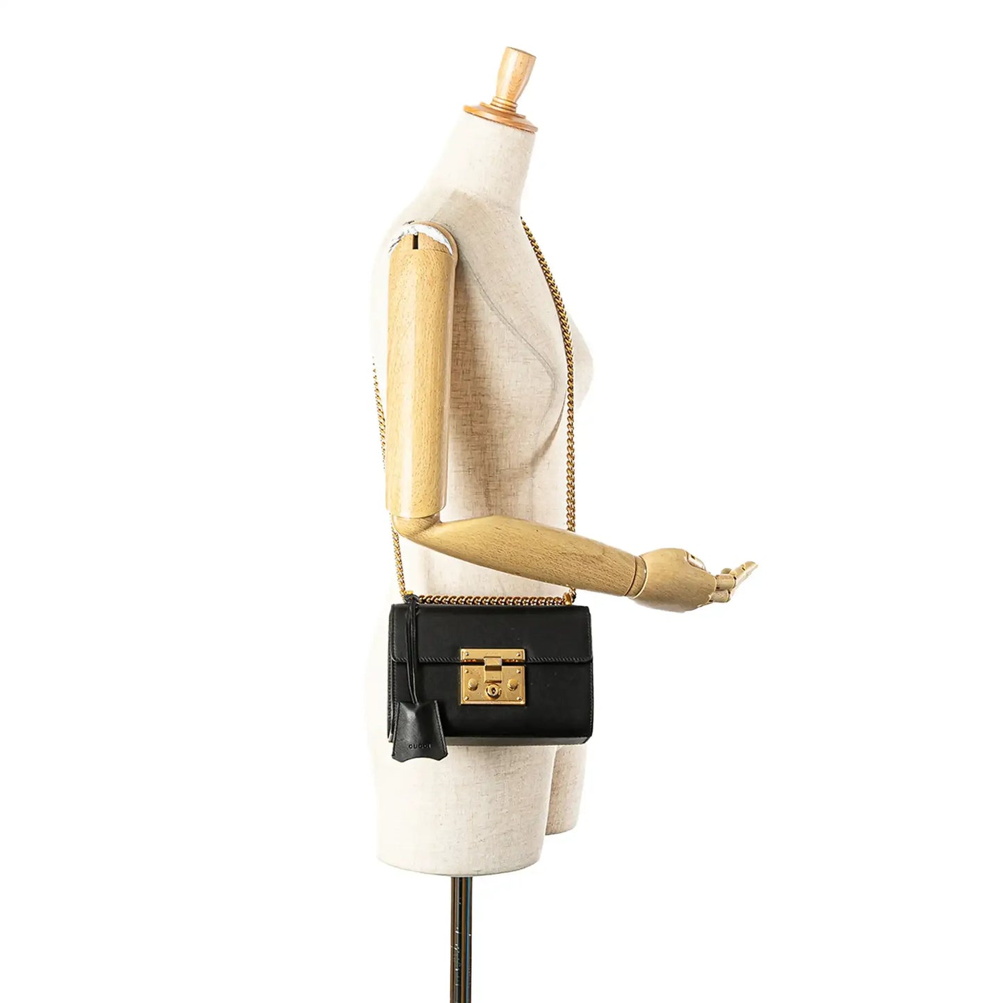 Gucci Small Leather Padlock Crossbody