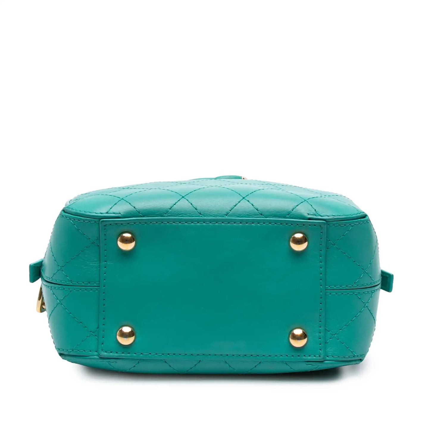 Chanel CC Stitched Calfskin Enamel Camera Bag