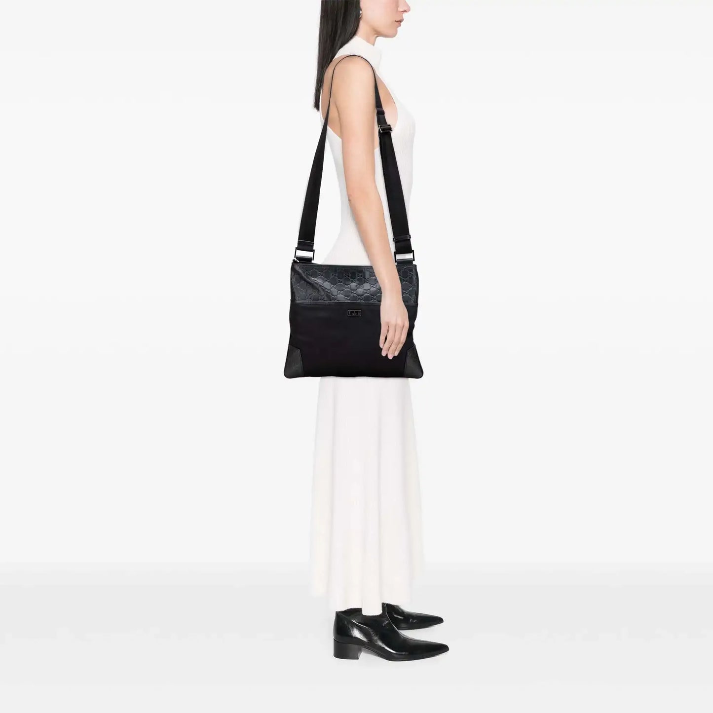 Gucci Guccissima and Nylon Crossbody
