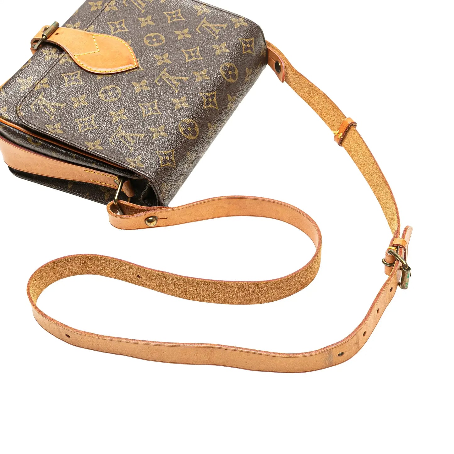 Louis Vuitton Monogram Cartouchiere MM