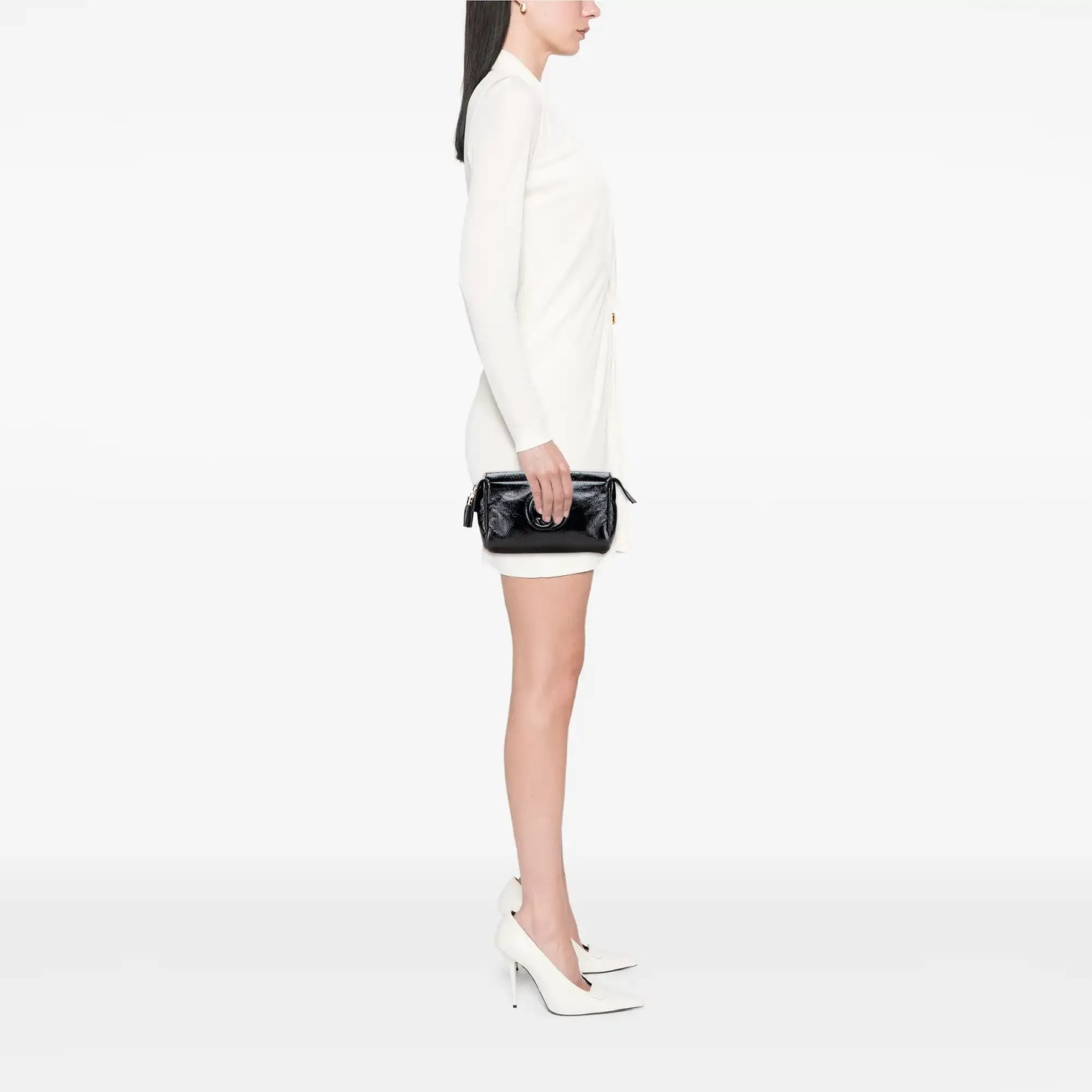 Gucci Soft Patent Soho Clutch