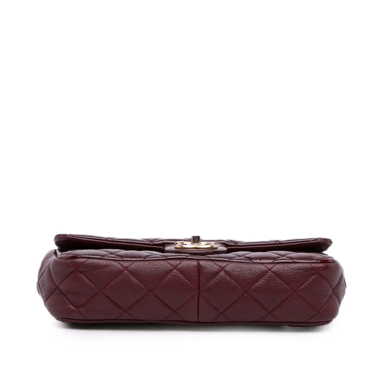 Chanel Paris-Salzburg Medium Patent Goatskin CC Eyelet Flap