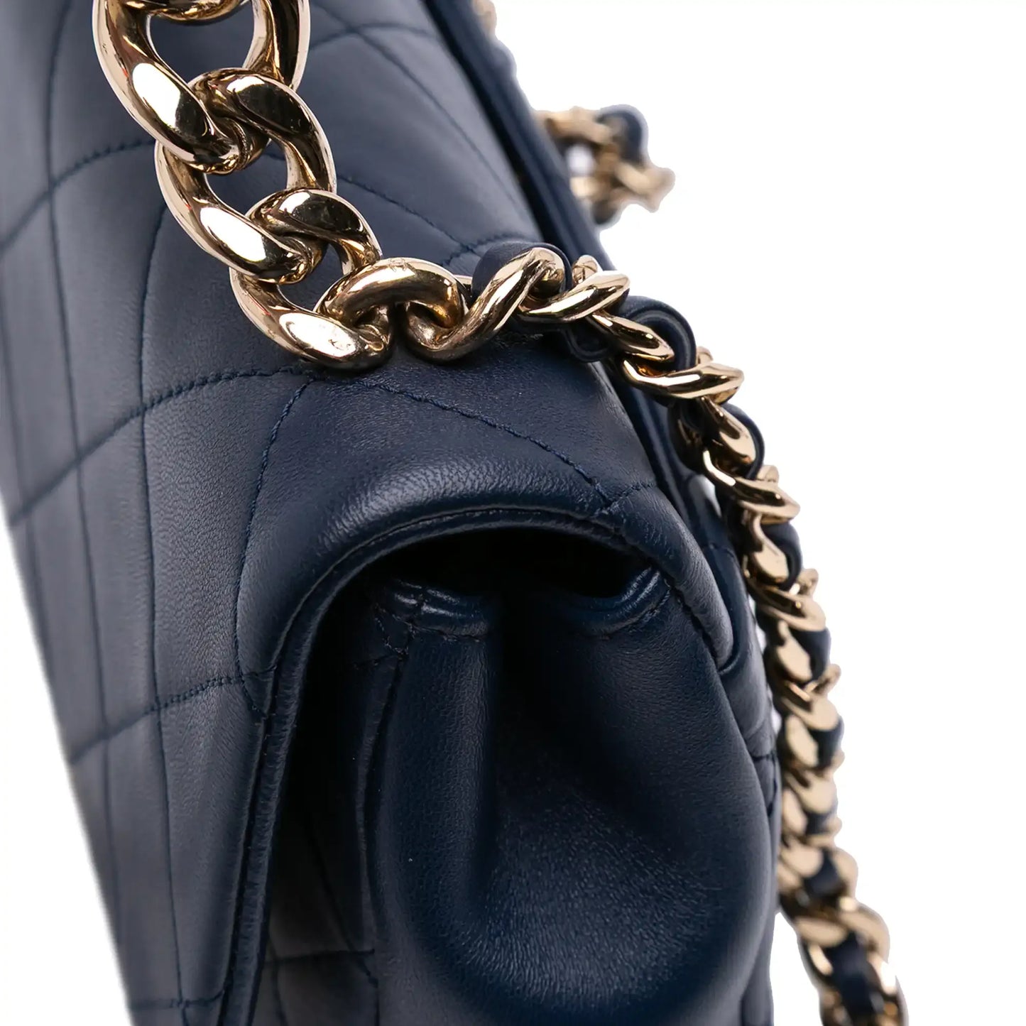 Chanel Small Lambskin Elegant Chain Single Flap