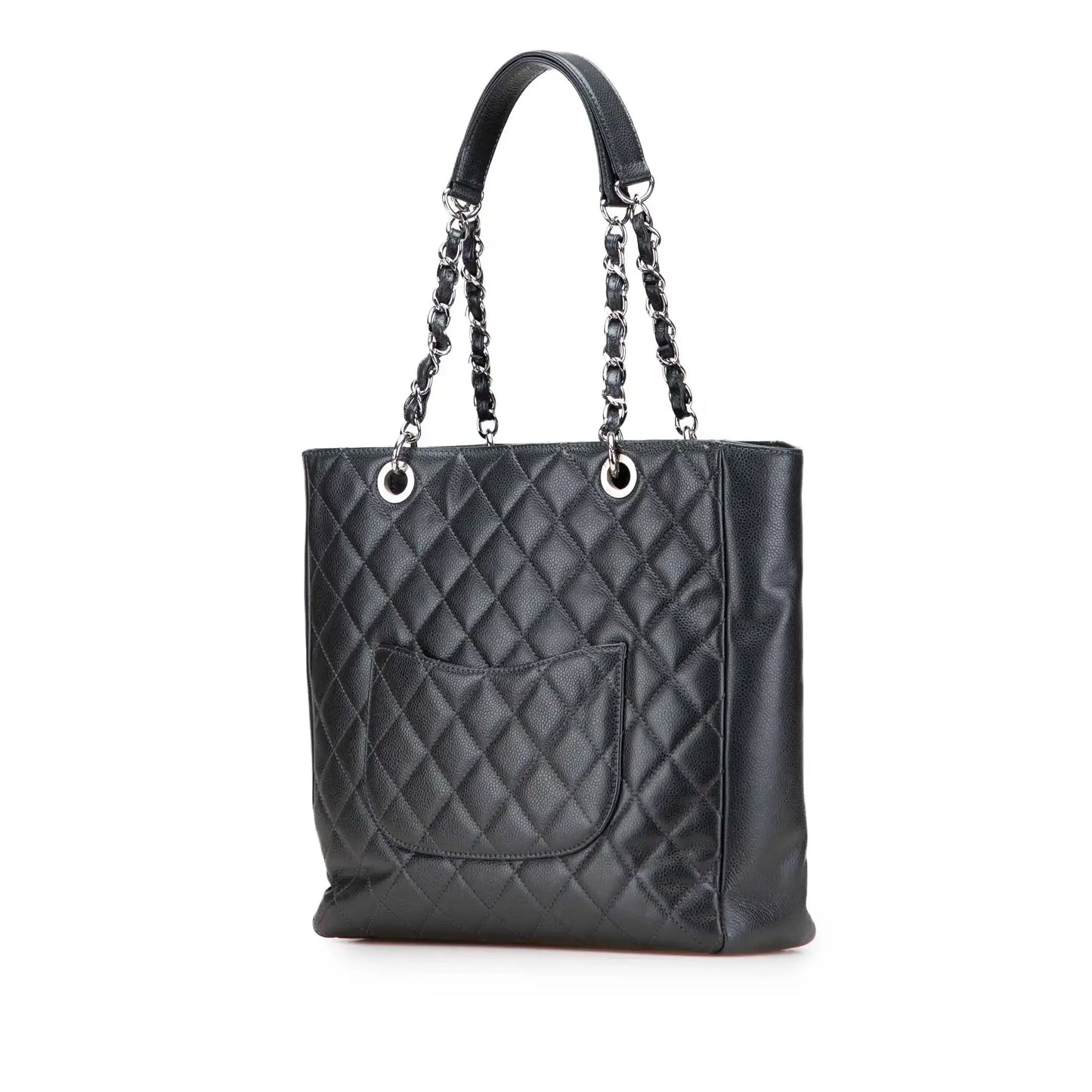 Chanel Caviar Vertical Grand Shopping Tote