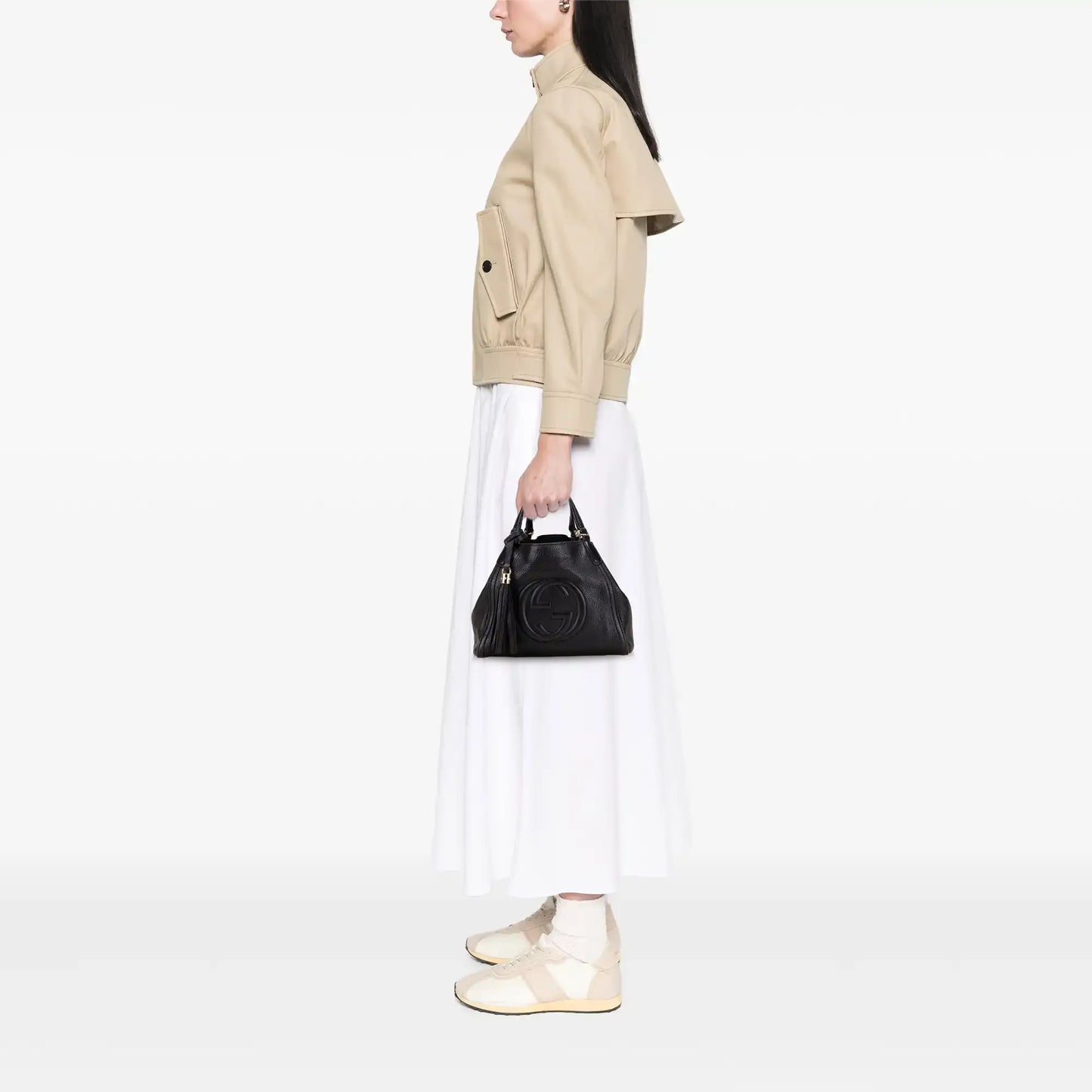 Gucci Small Leather Soho Satchel