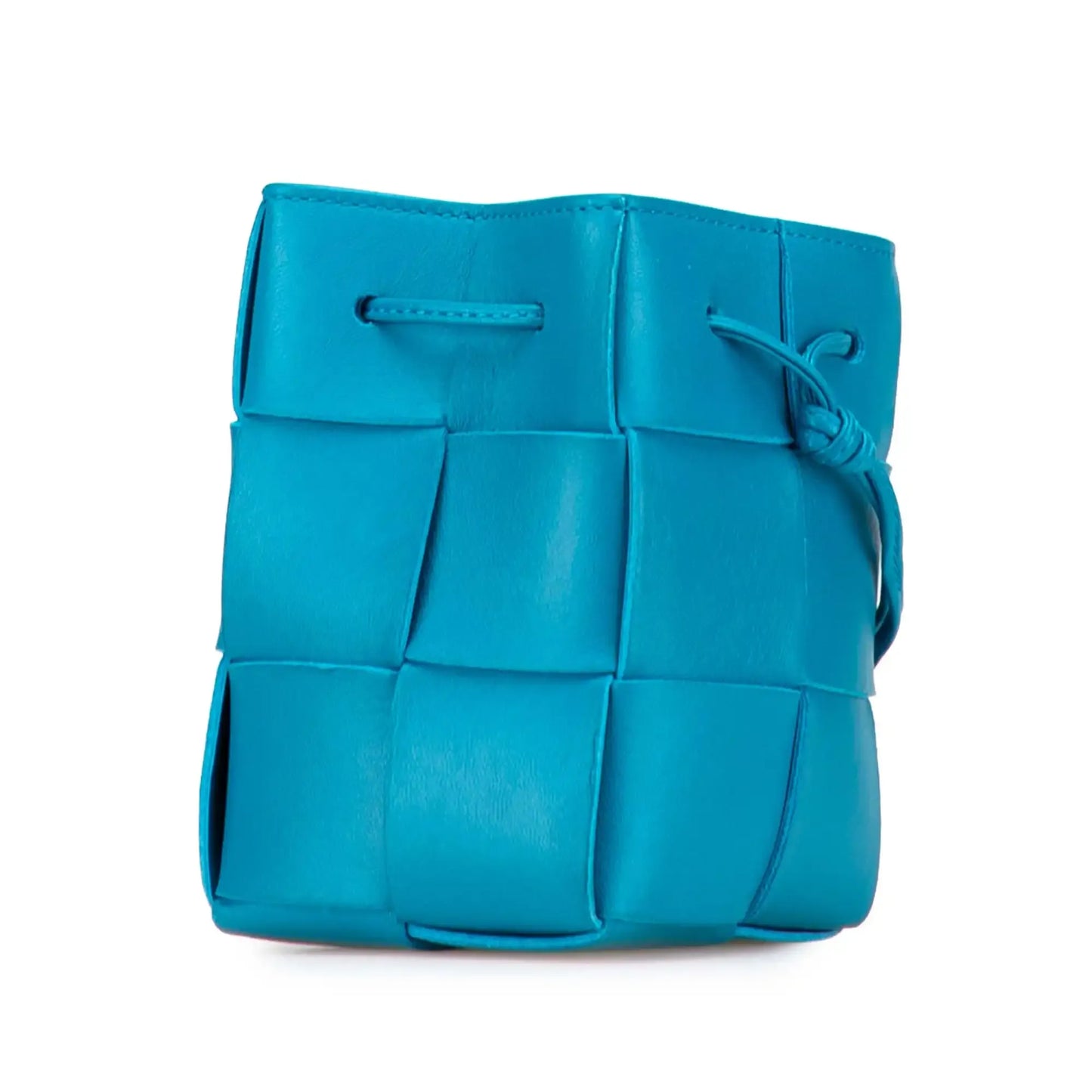 Bottega Veneta Mini Nappa Maxi Intrecciato Cassette Bucket Bag