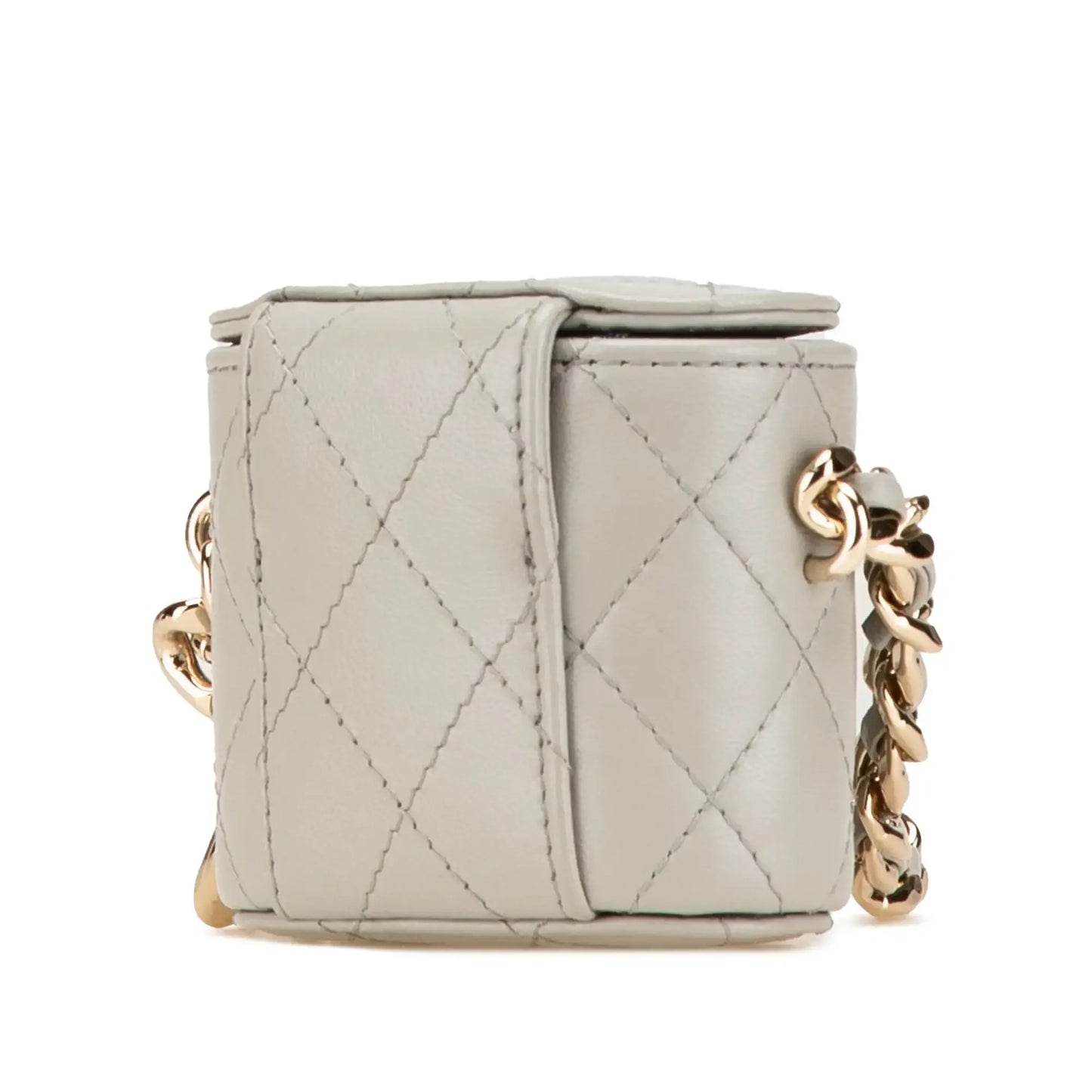 Chanel Mini Lambskin Elegant Chain Vanity Case