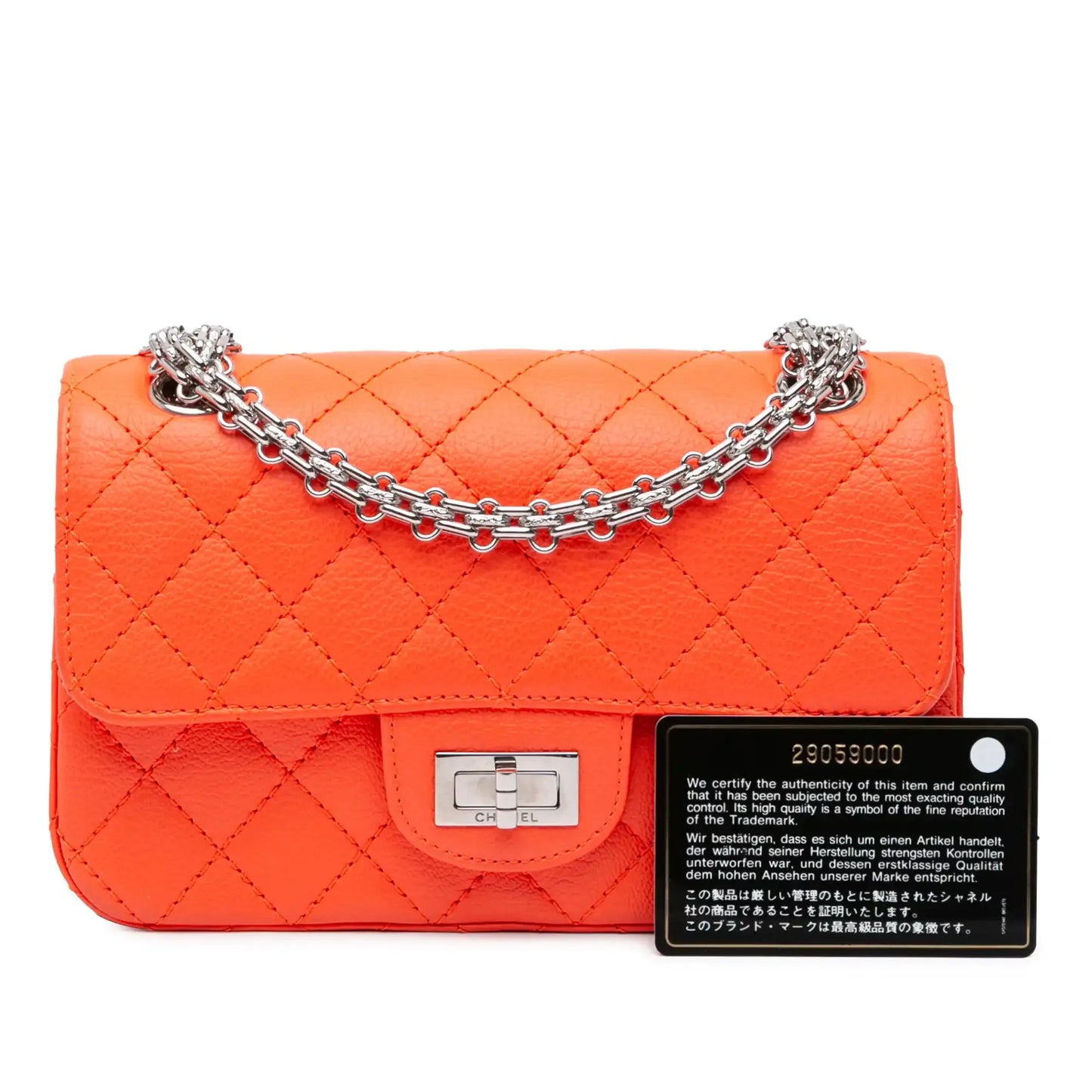Chanel Mini Reissue 2.55 Quilted Goatskin Flap