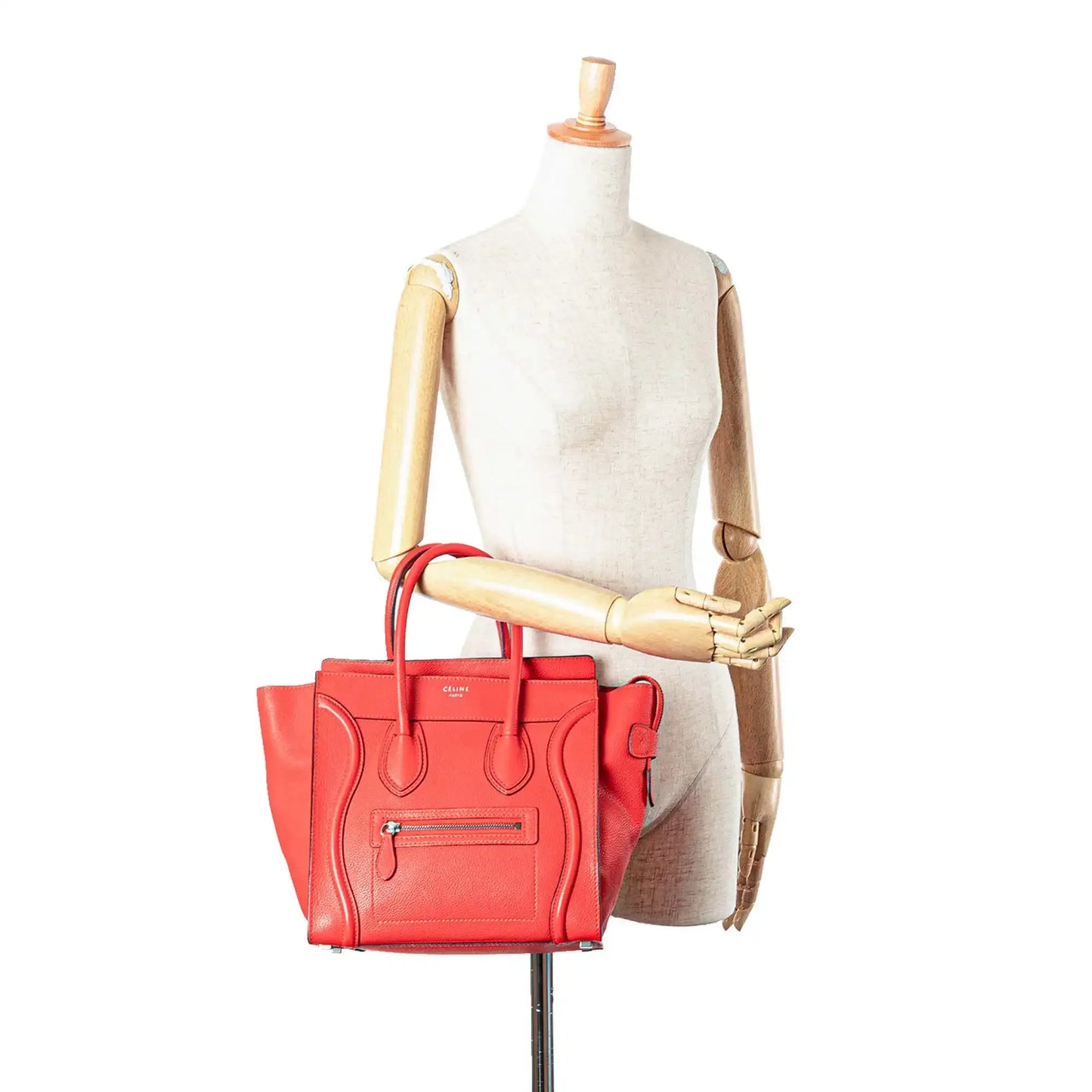 Celine Micro Calfskin Luggage Tote