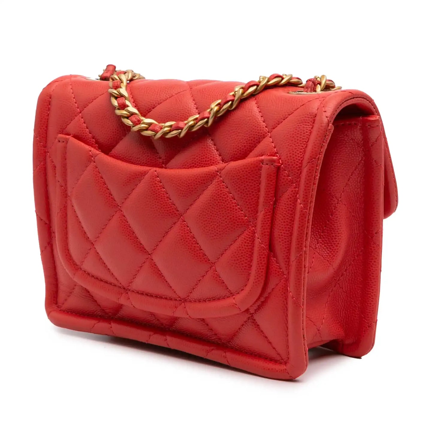 Chanel Mini Quilted Caviar Sweet Classic Flap