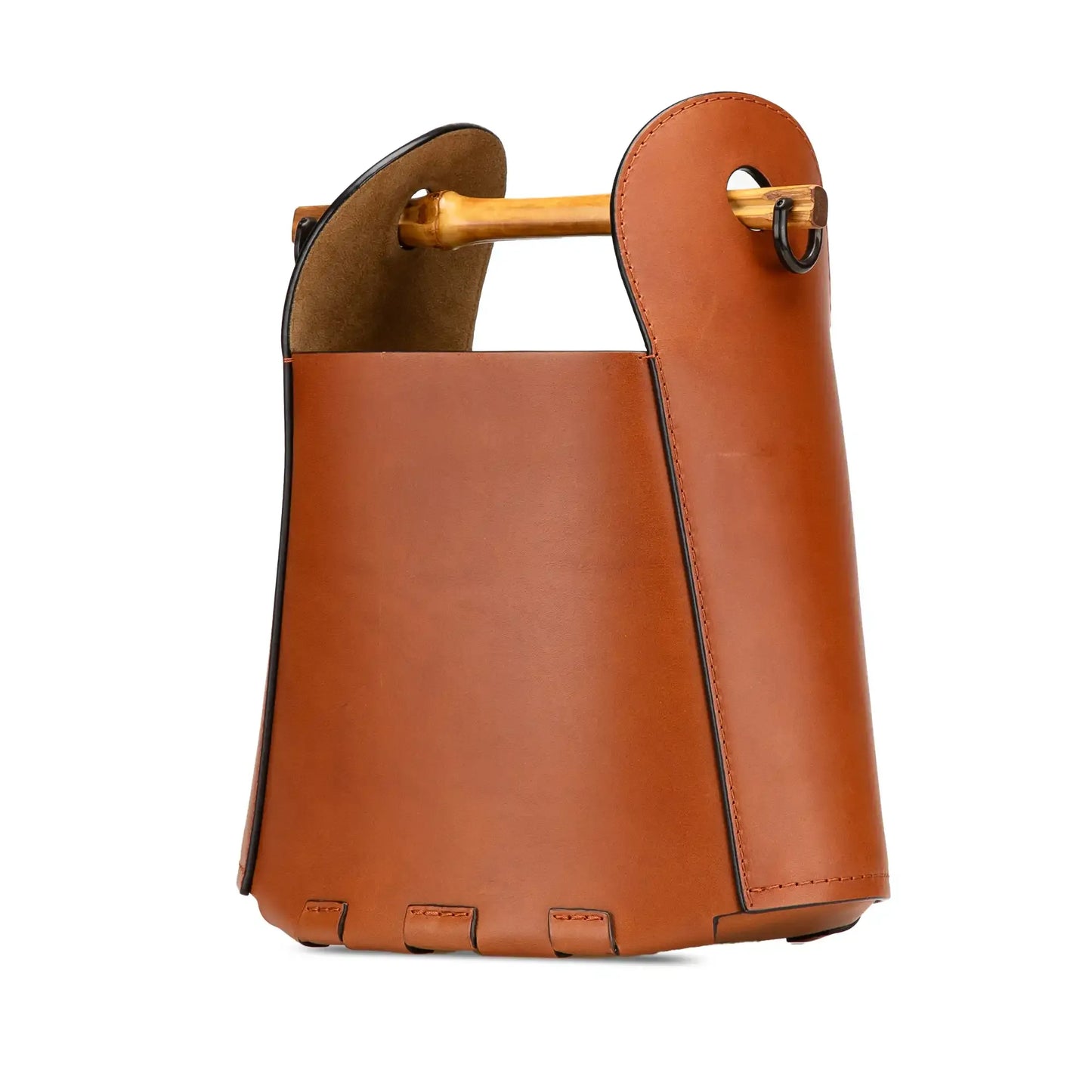 Loewe Calfskin Bamboo Bucket Bag