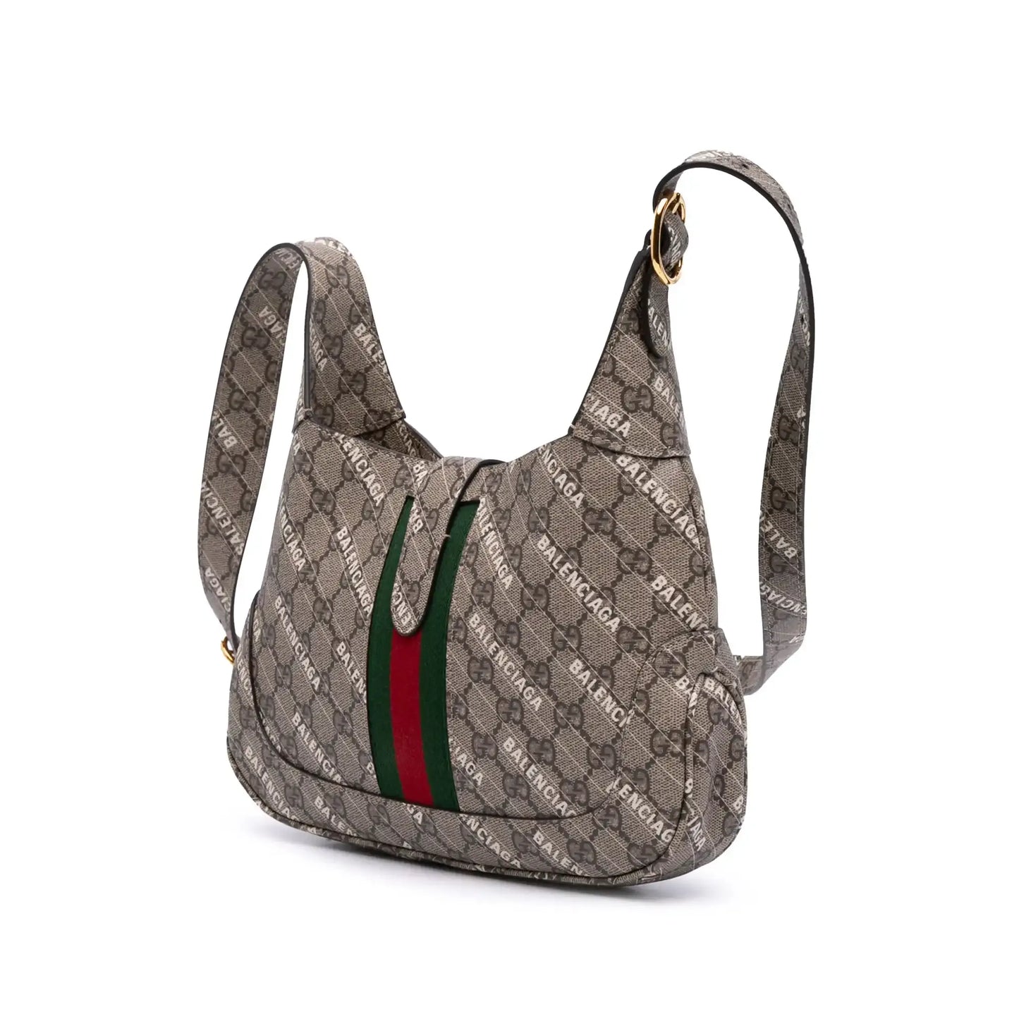 Gucci Balenciaga The Hacker Project Small GG Supreme Web Jackie 1961