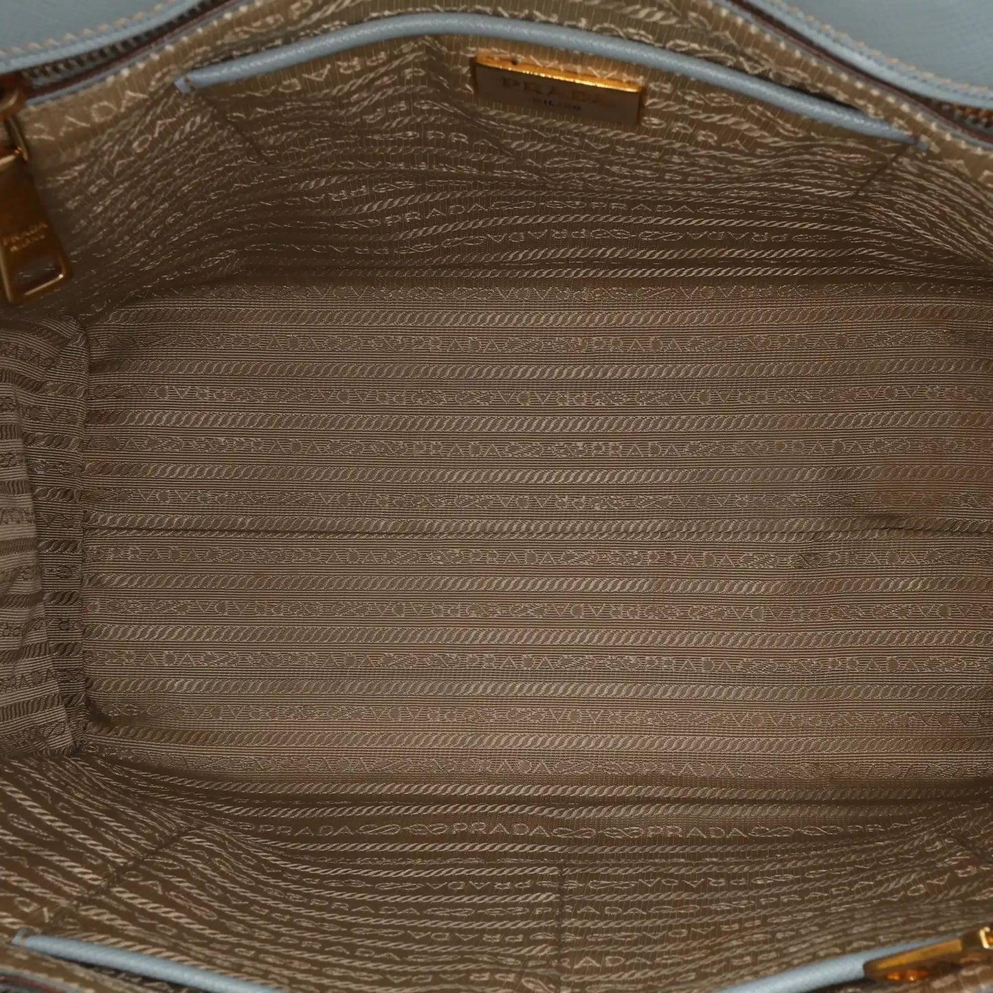 Prada Bicolor Saffiano Lux Satchel